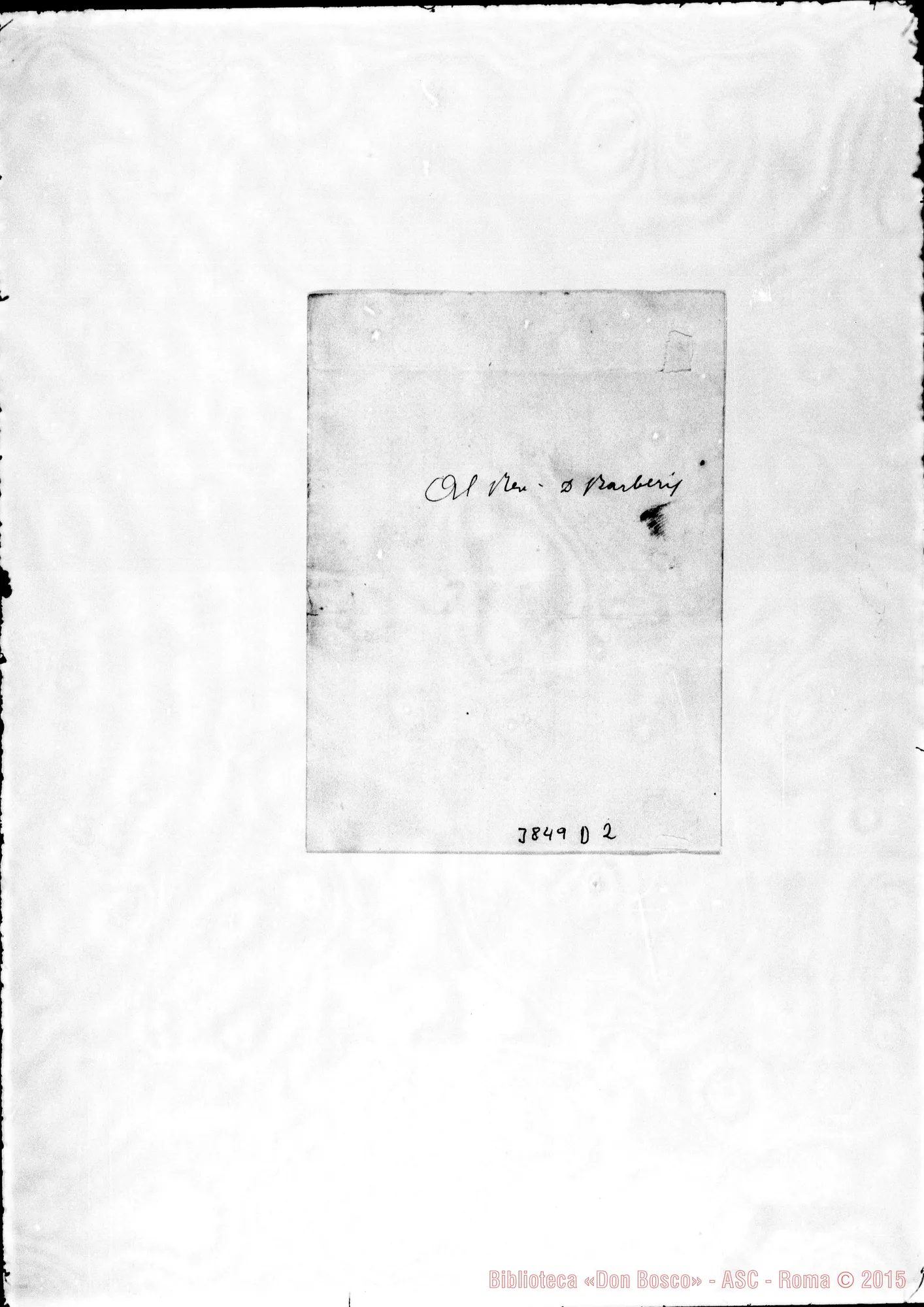 Fotogramma D 2 — « « Torino, 10-12-1882