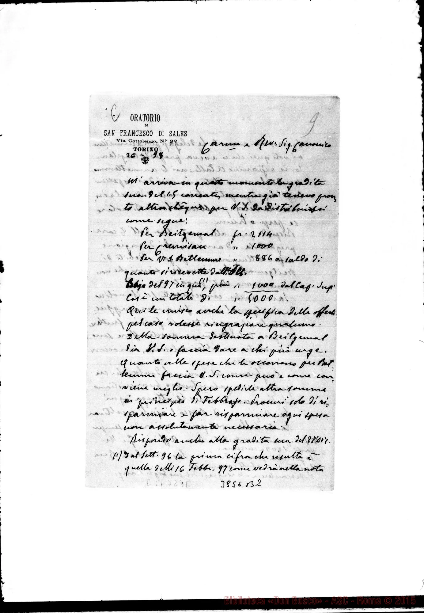 Fotogramma B 2 — « « Torino, 26-01-1898