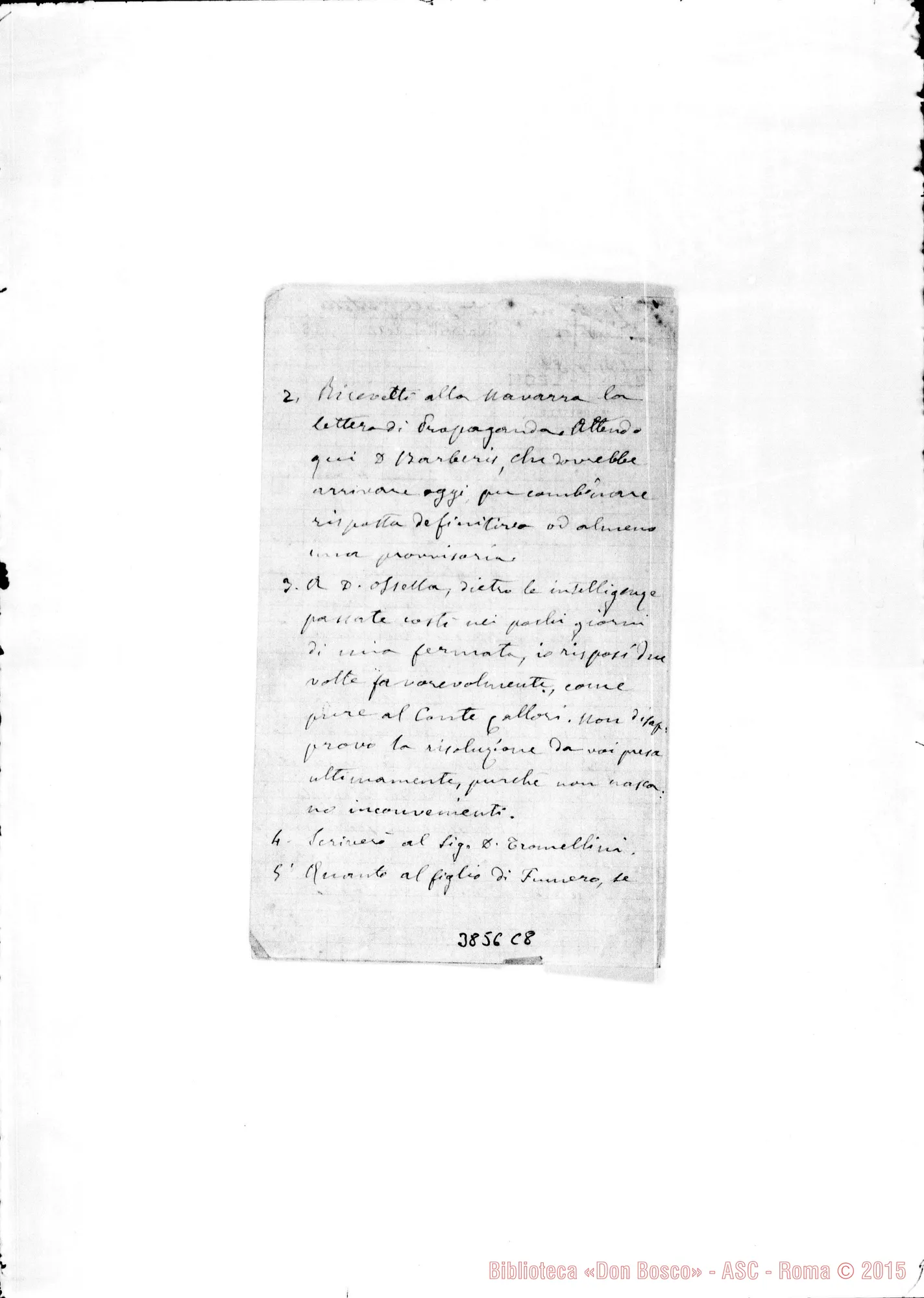 Fotogramma C 8 — Belmonte Domenico, SDB Marseille, 27-03-1892