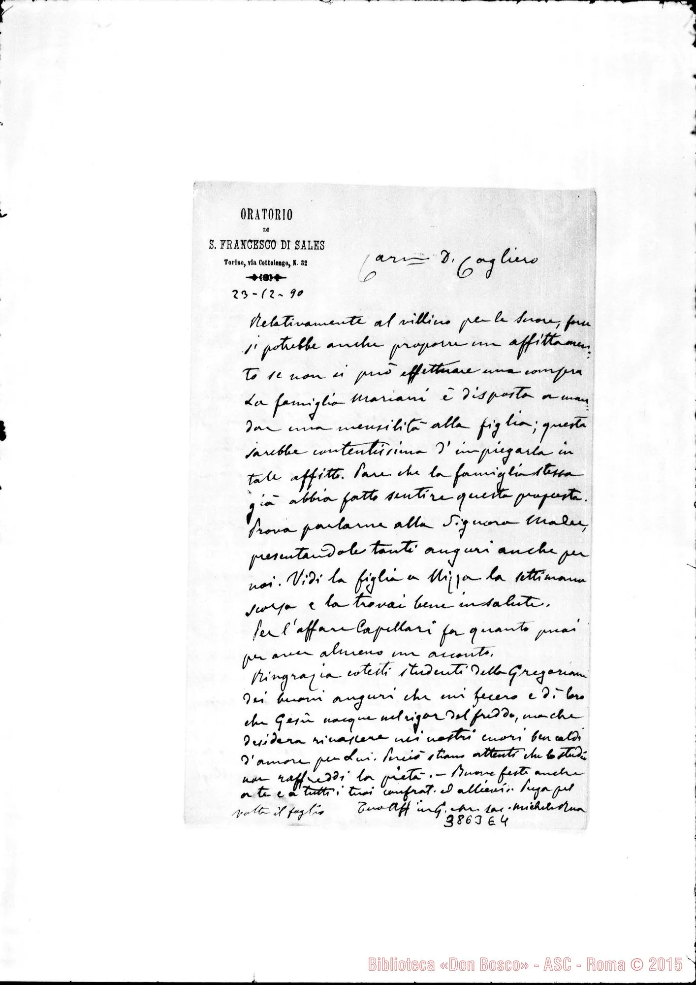 Fotogramma E 4 — « « Torino, 23-12-1890