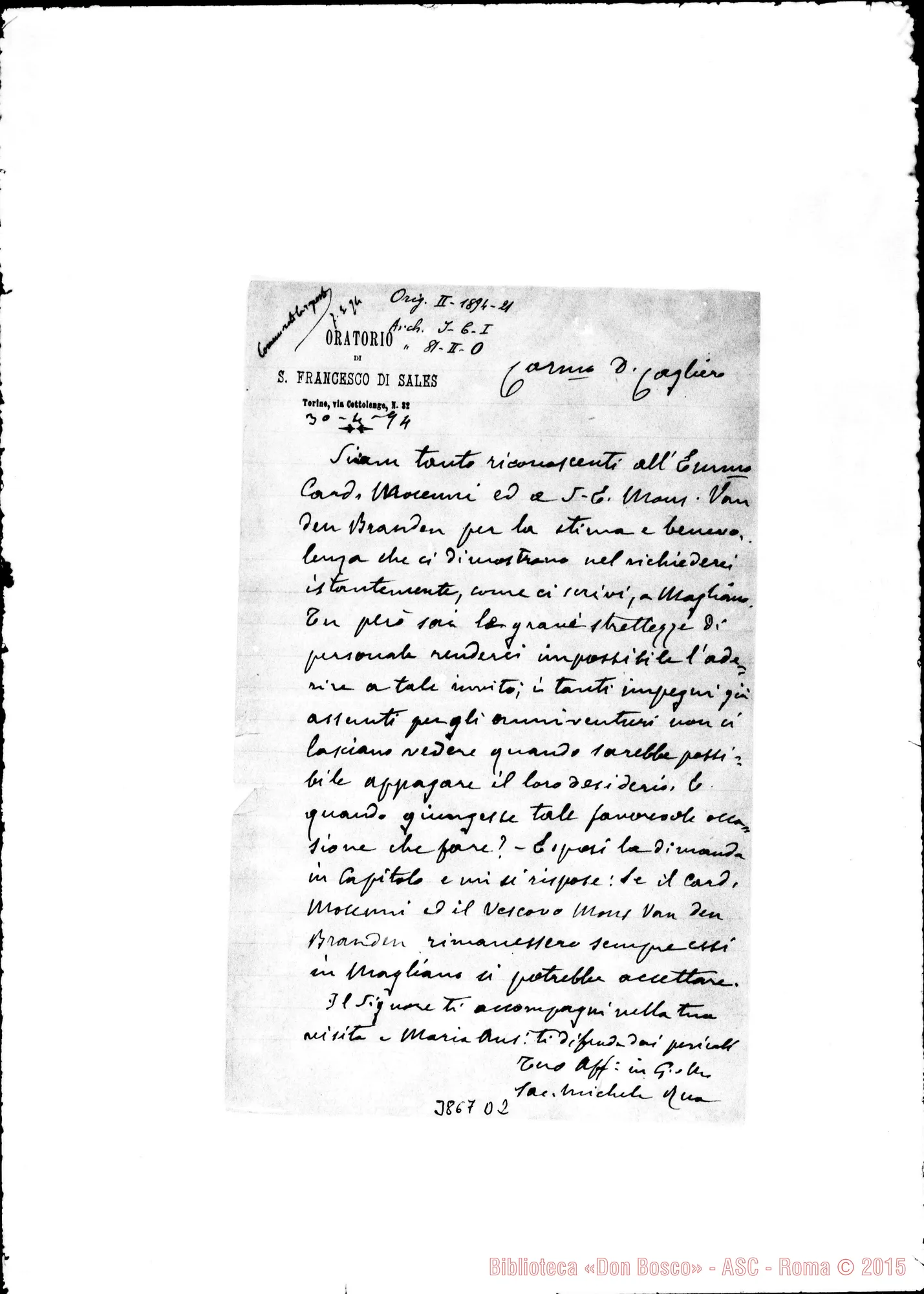 Fotogramma D 2 — « « Torino, 30-04-1894