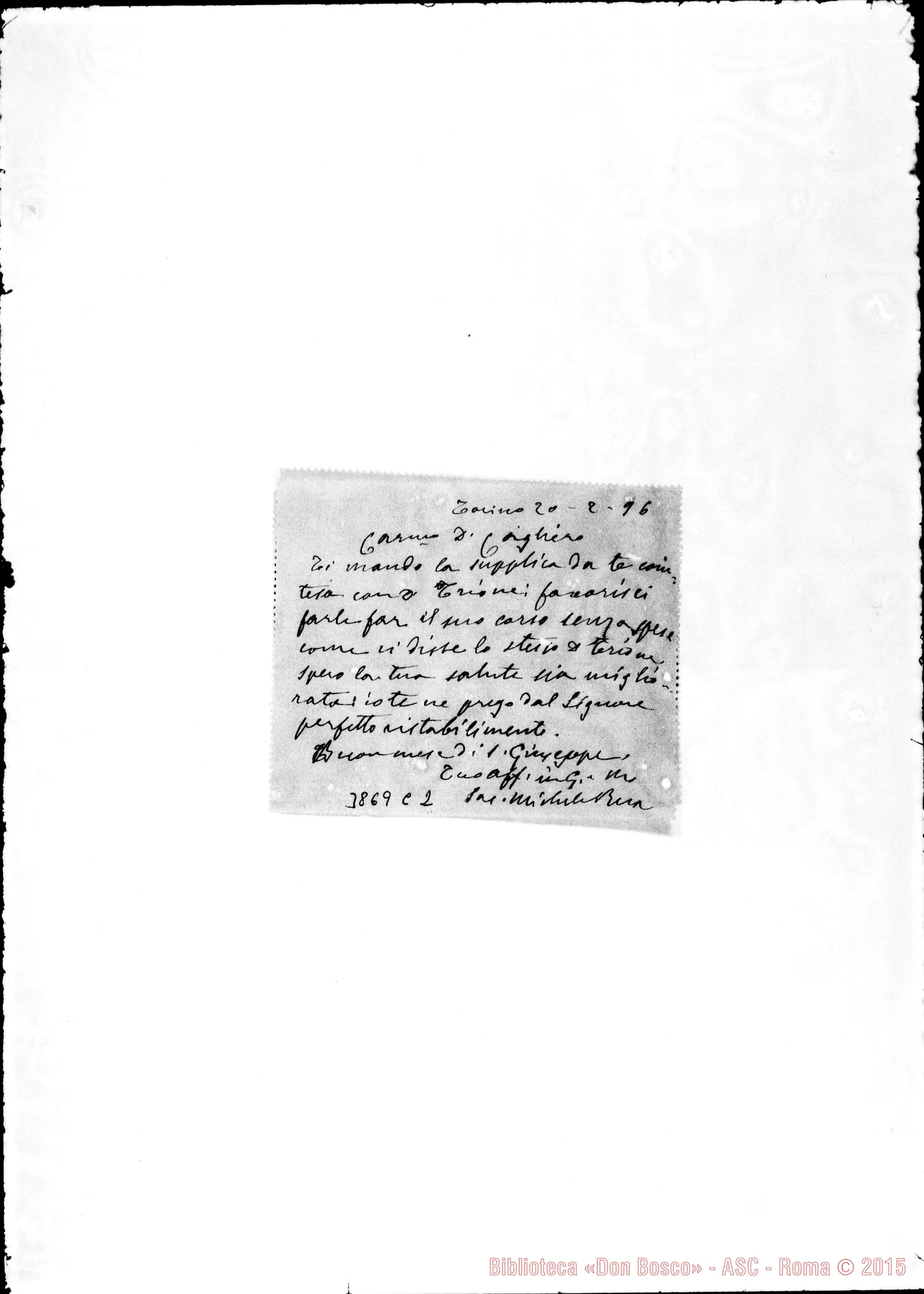 Fotogramma C 2 — « « Torino, 20-02-1896