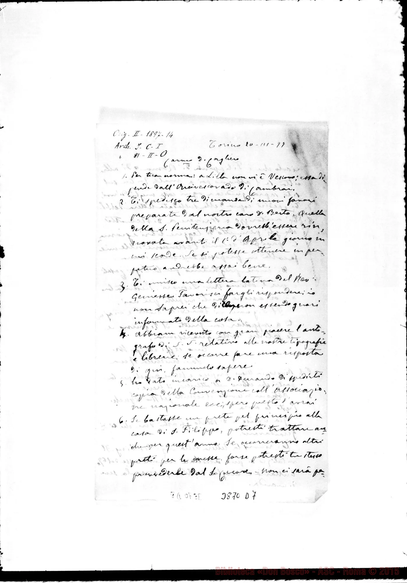Fotogramma D 7 — « « Torino, 20-03-1897