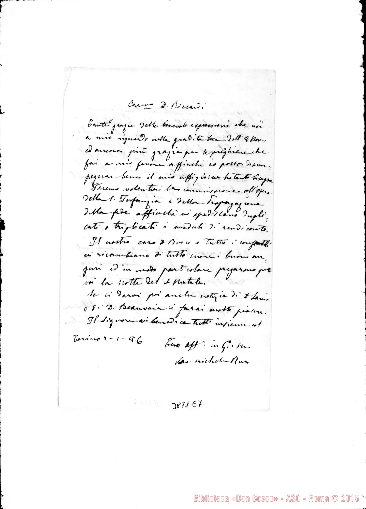 Fotogramma E 7 — Riccardi Antonio, SDB Torino, 2-01-1886