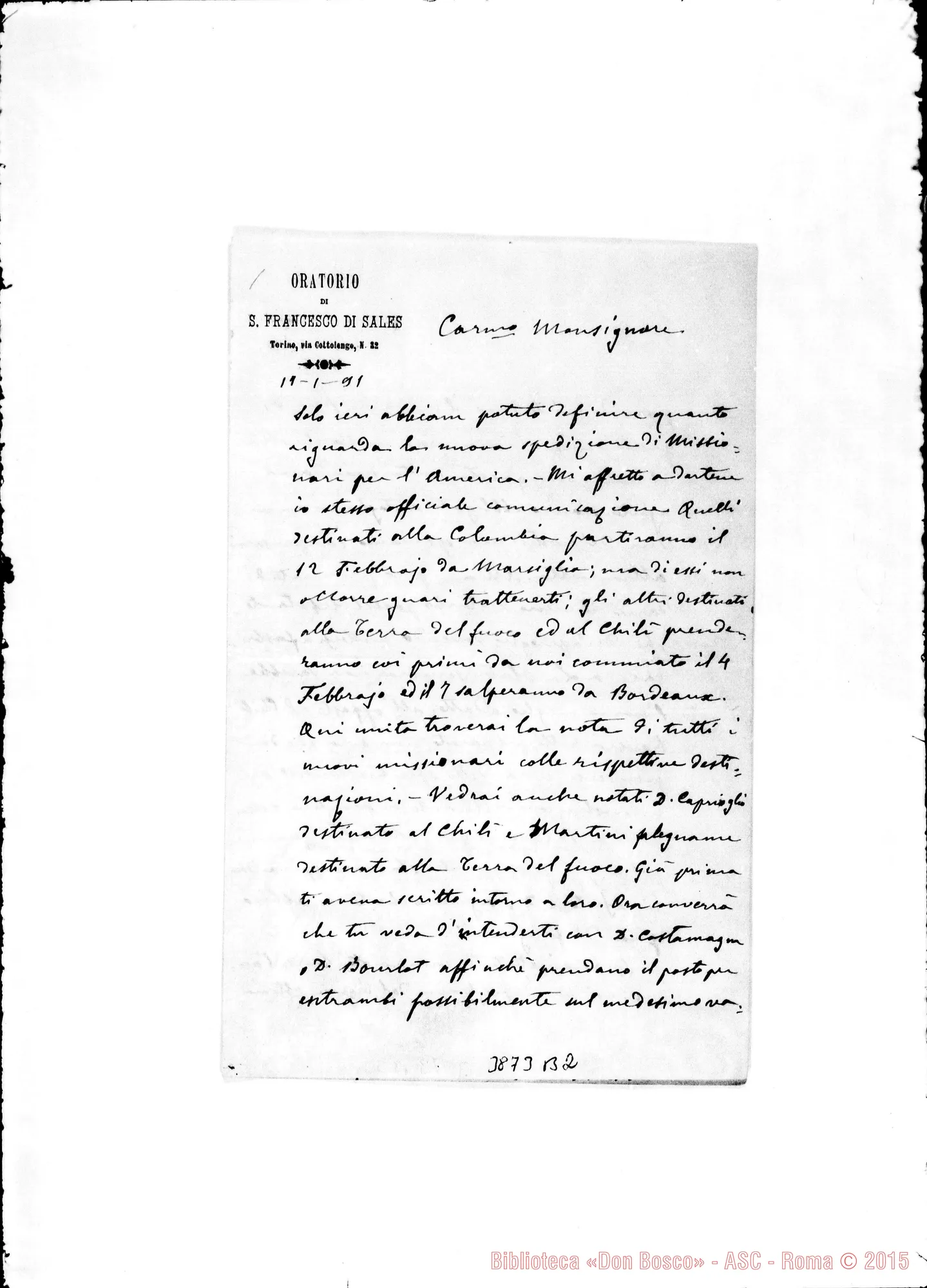Fotogramma B 2 — « « Torino, 11-01-1891