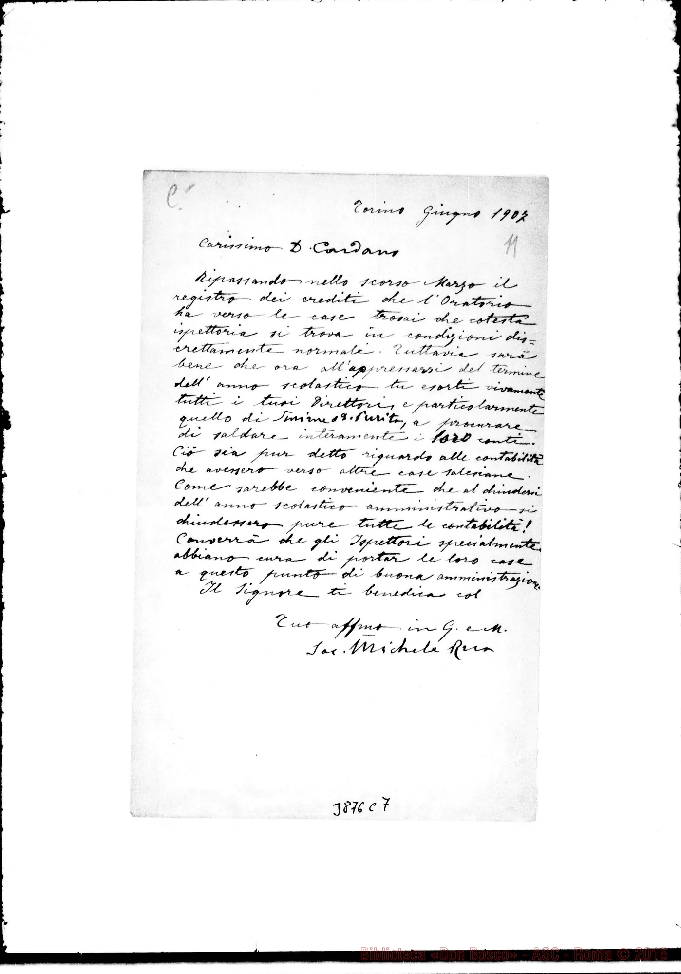 Fotogramma C 7 — « « Torino, 06-1907
