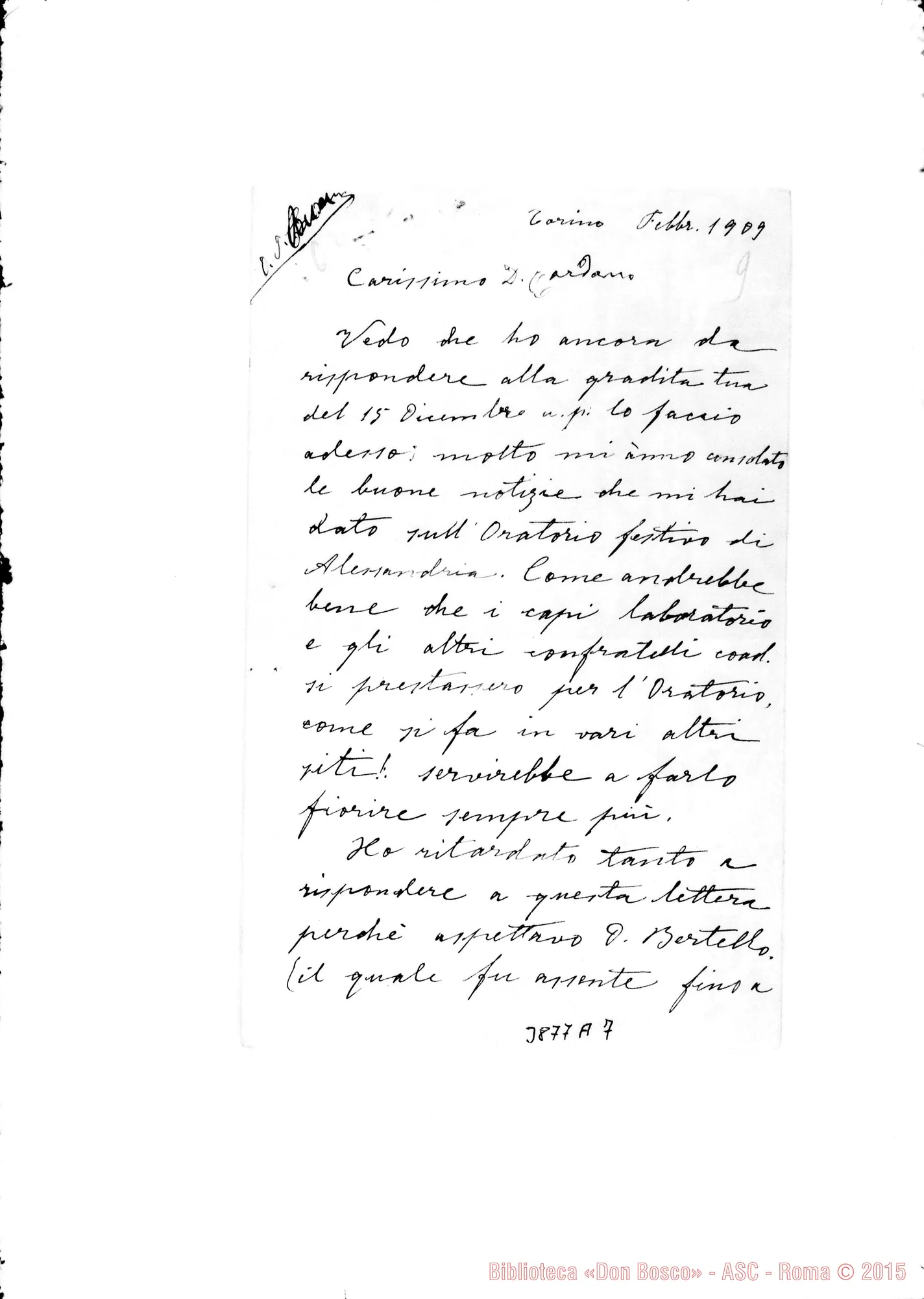 Fotogramma A 7 — « « Torino, 02-1909