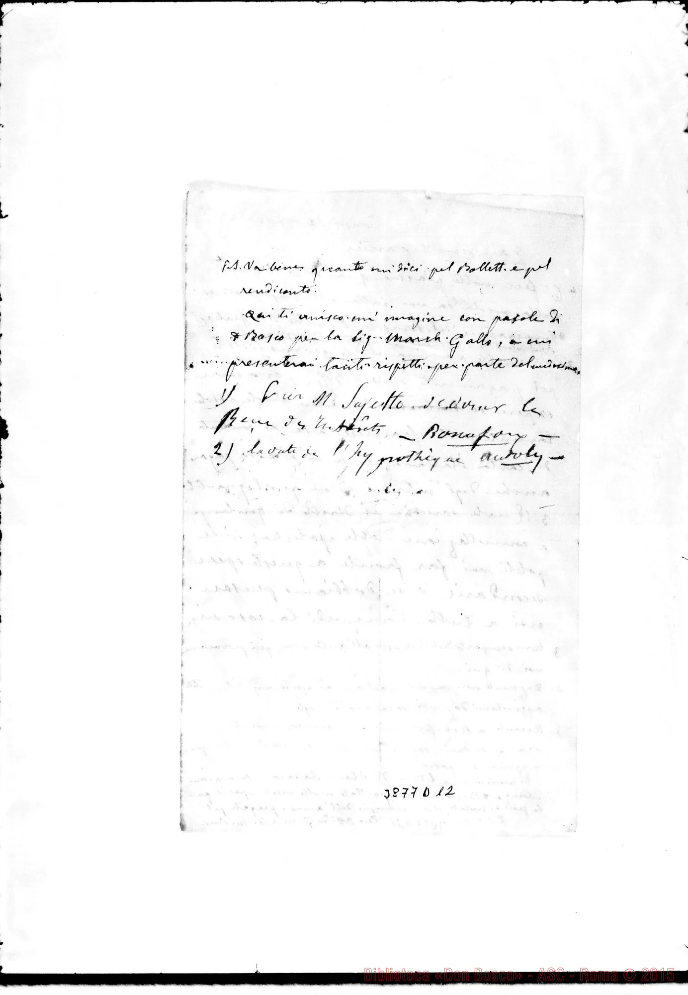 Fotogramma D 12 — « « Torino, 12-12-1887