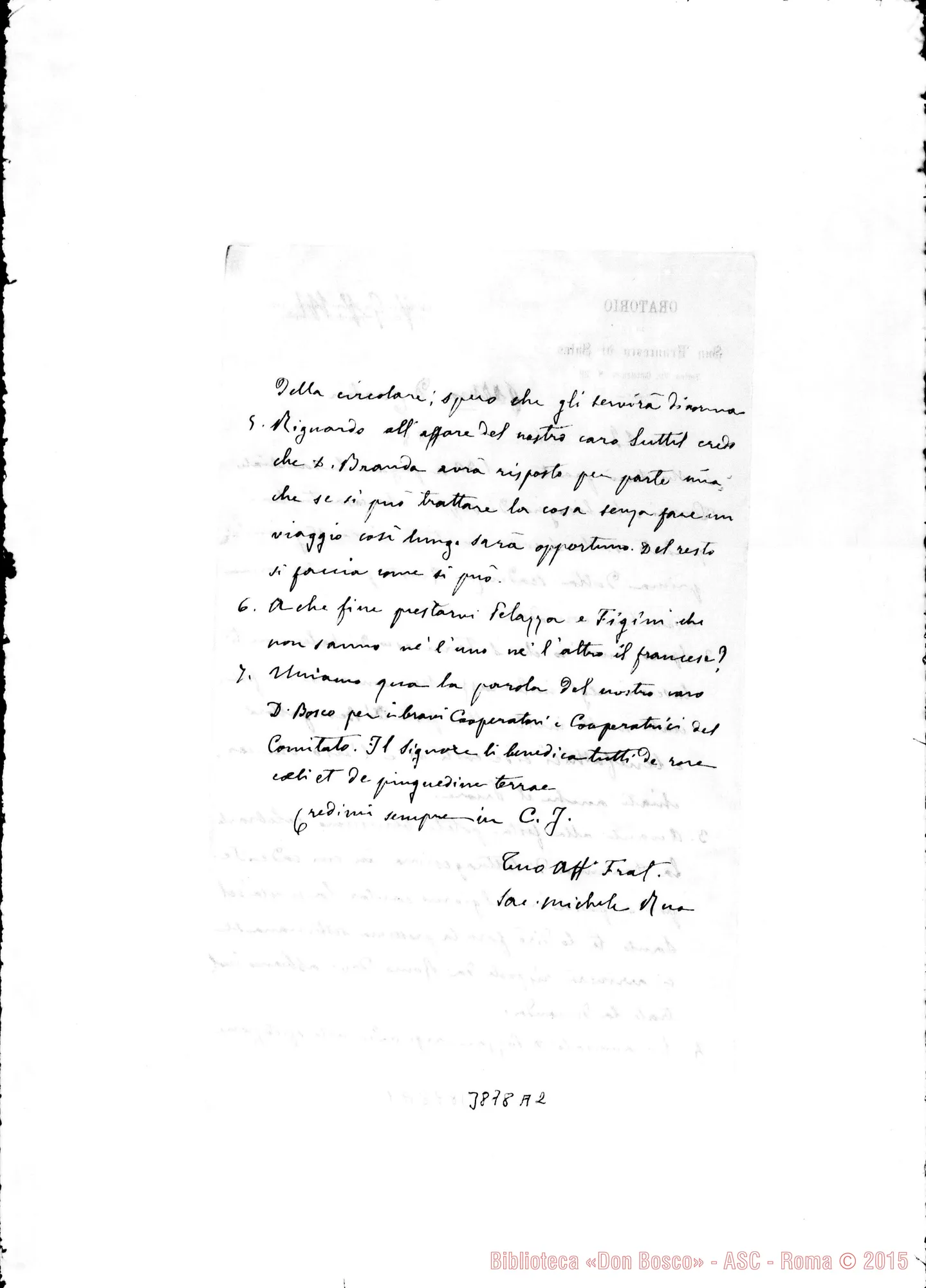 Fotogramma A 2 — « « Torino, 19-01-1888