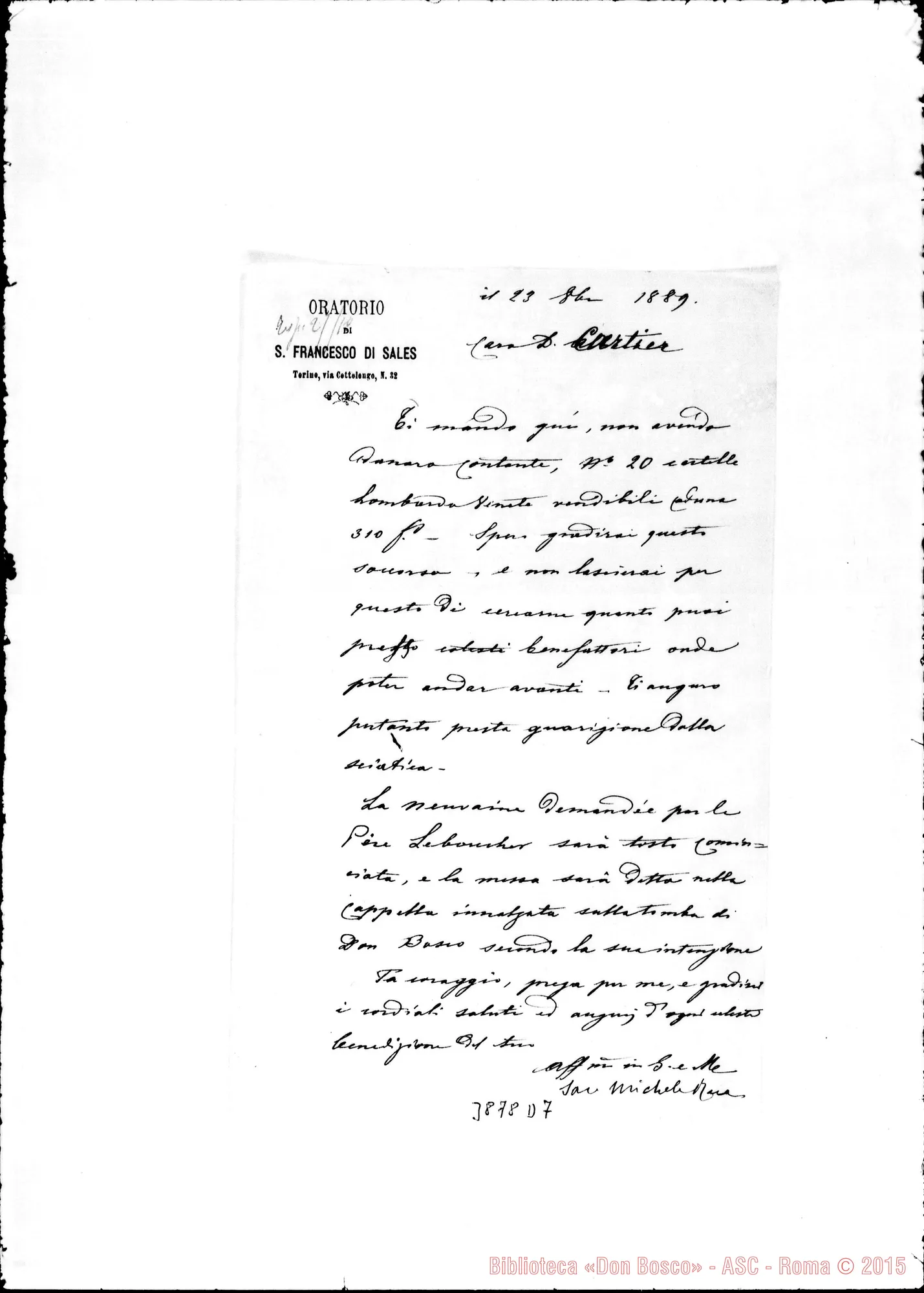 Fotogramma D 7 — « « Torino, 23-10-1889