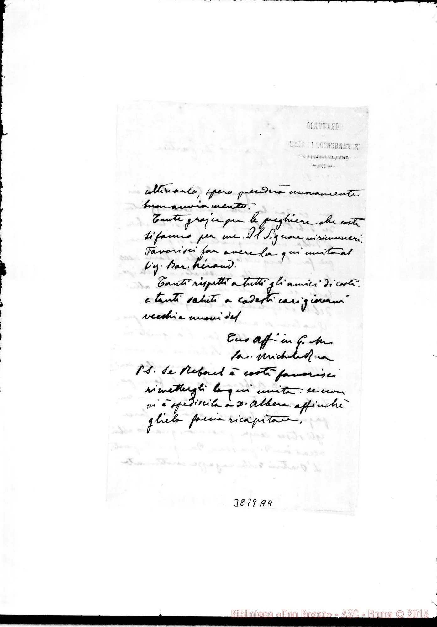 Fotogramma A 4 — « « Torino, 1-11-1890