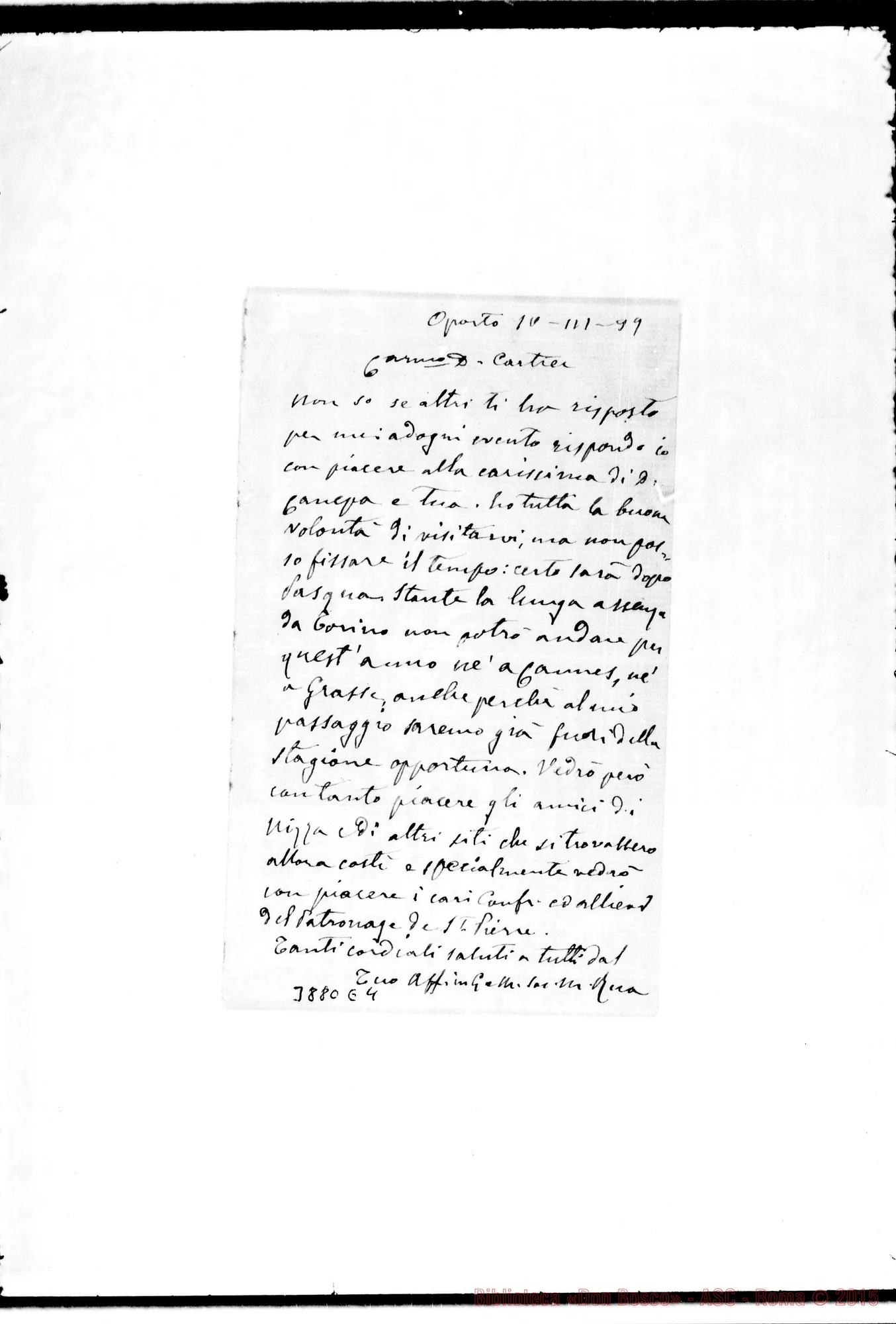 Fotogramma E 4 — « « Oporto, 10-03-1899