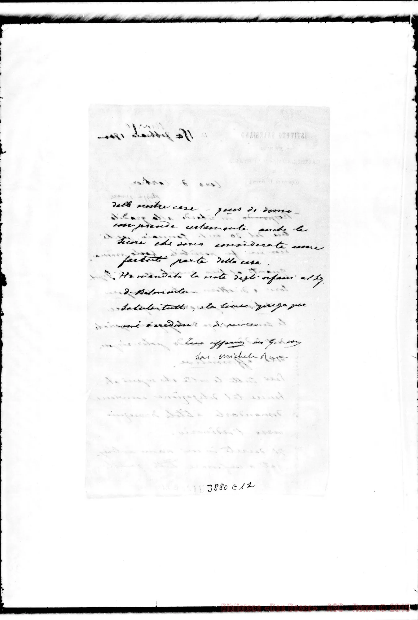 Fotogramma E 12 — « « Castellammare di Stabia, 15-03-1900