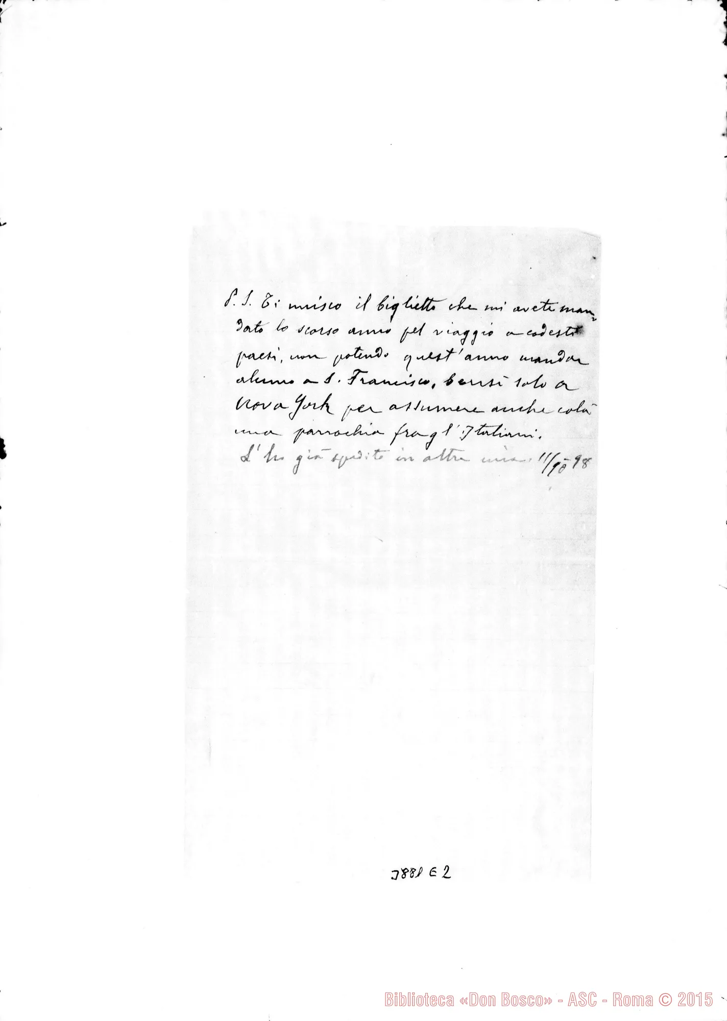 Fotogramma E 2 — « « Ivrea, 28-09-1898