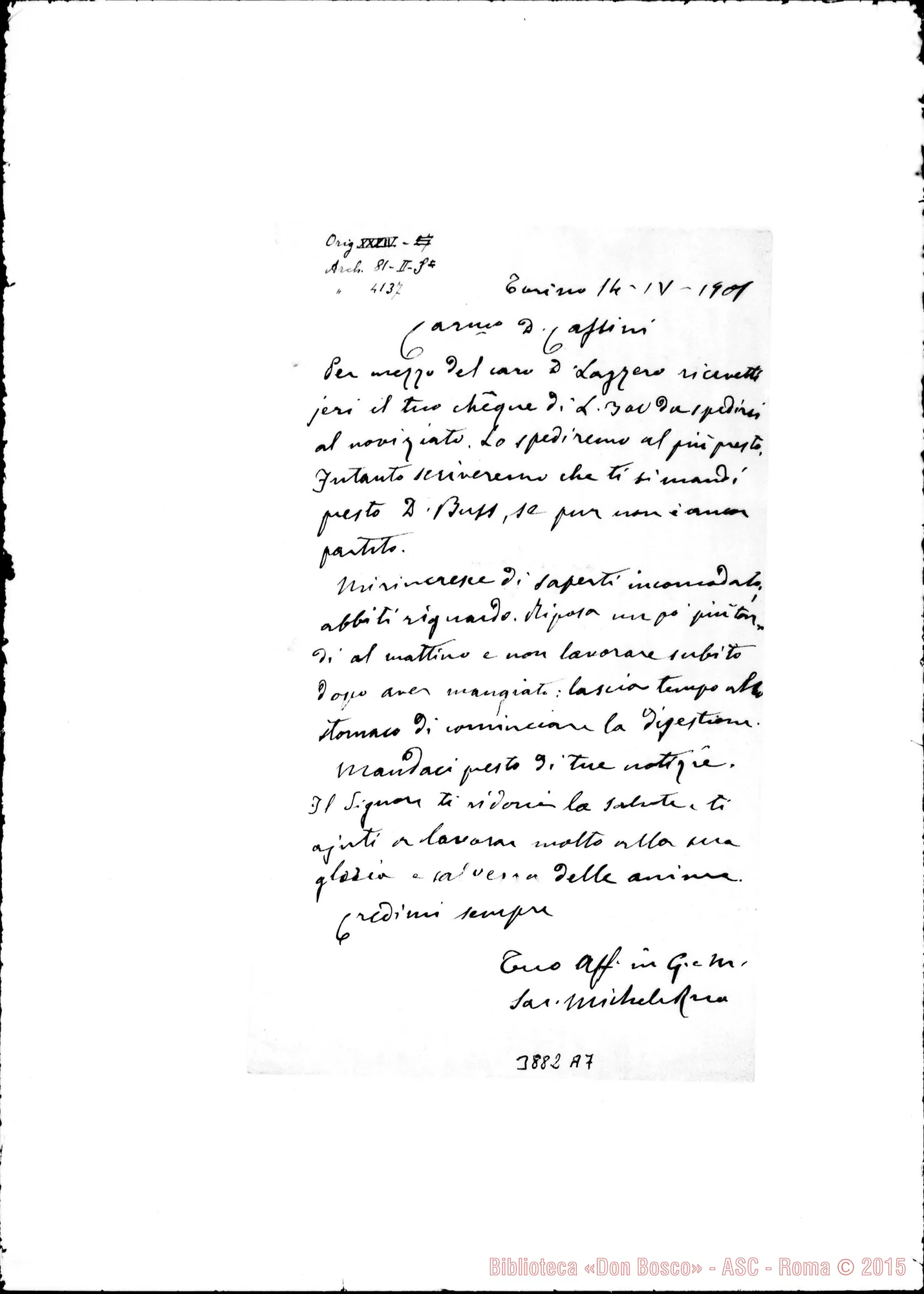 Fotogramma A 7 — « « Torino, 14-04-1901