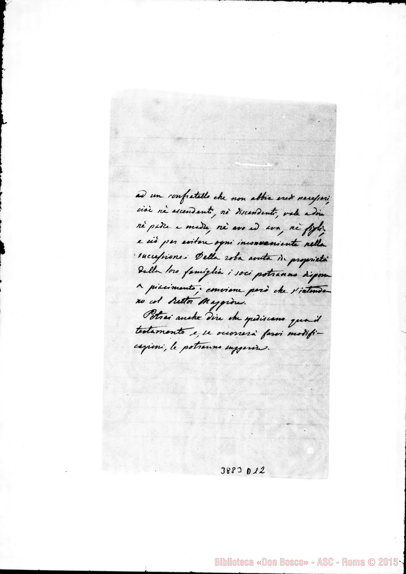 Fotogramma D 12 — « « Torino, 26-12-1880