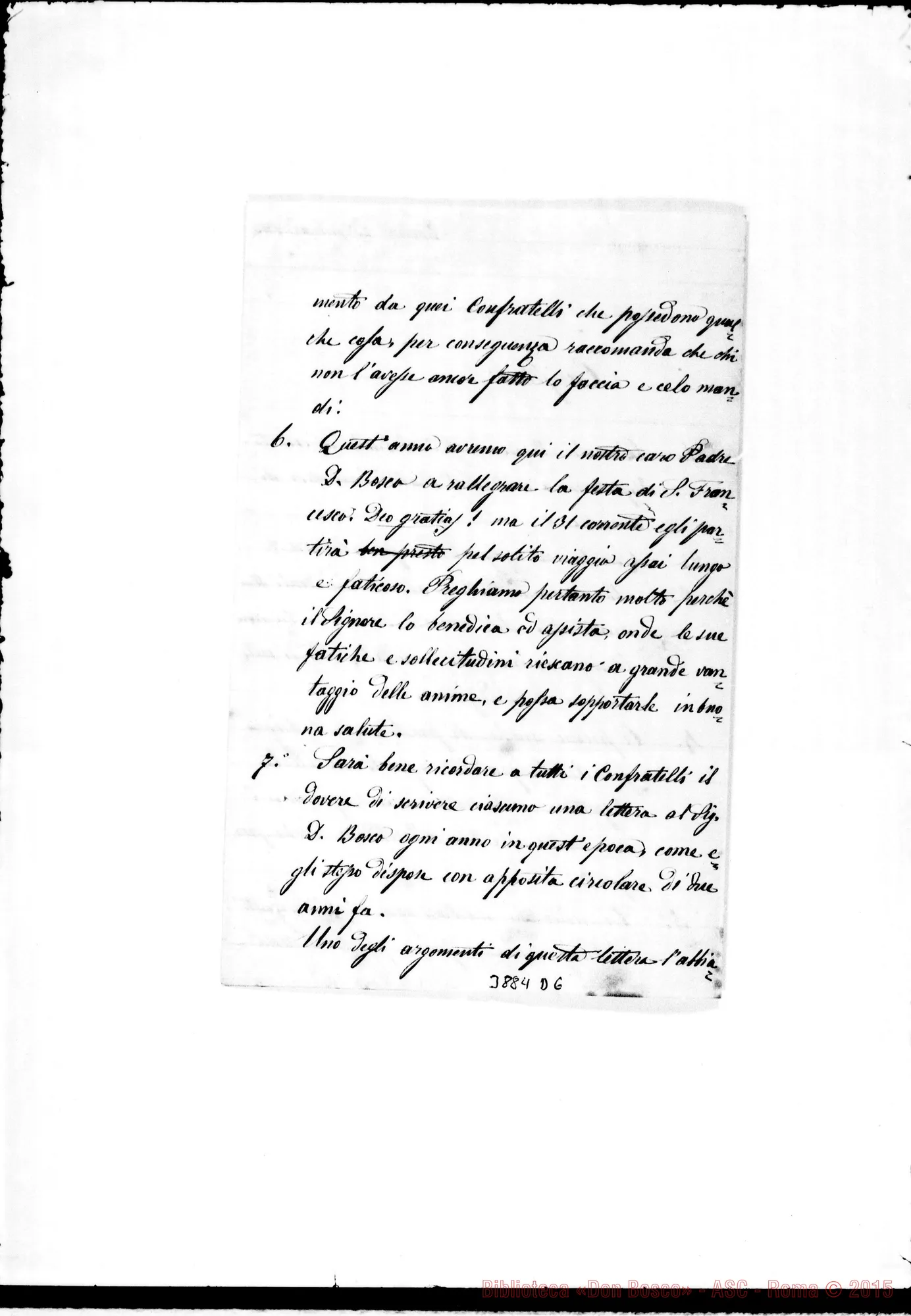 Fotogramma D 6 — « « Torino, 25-01-1883