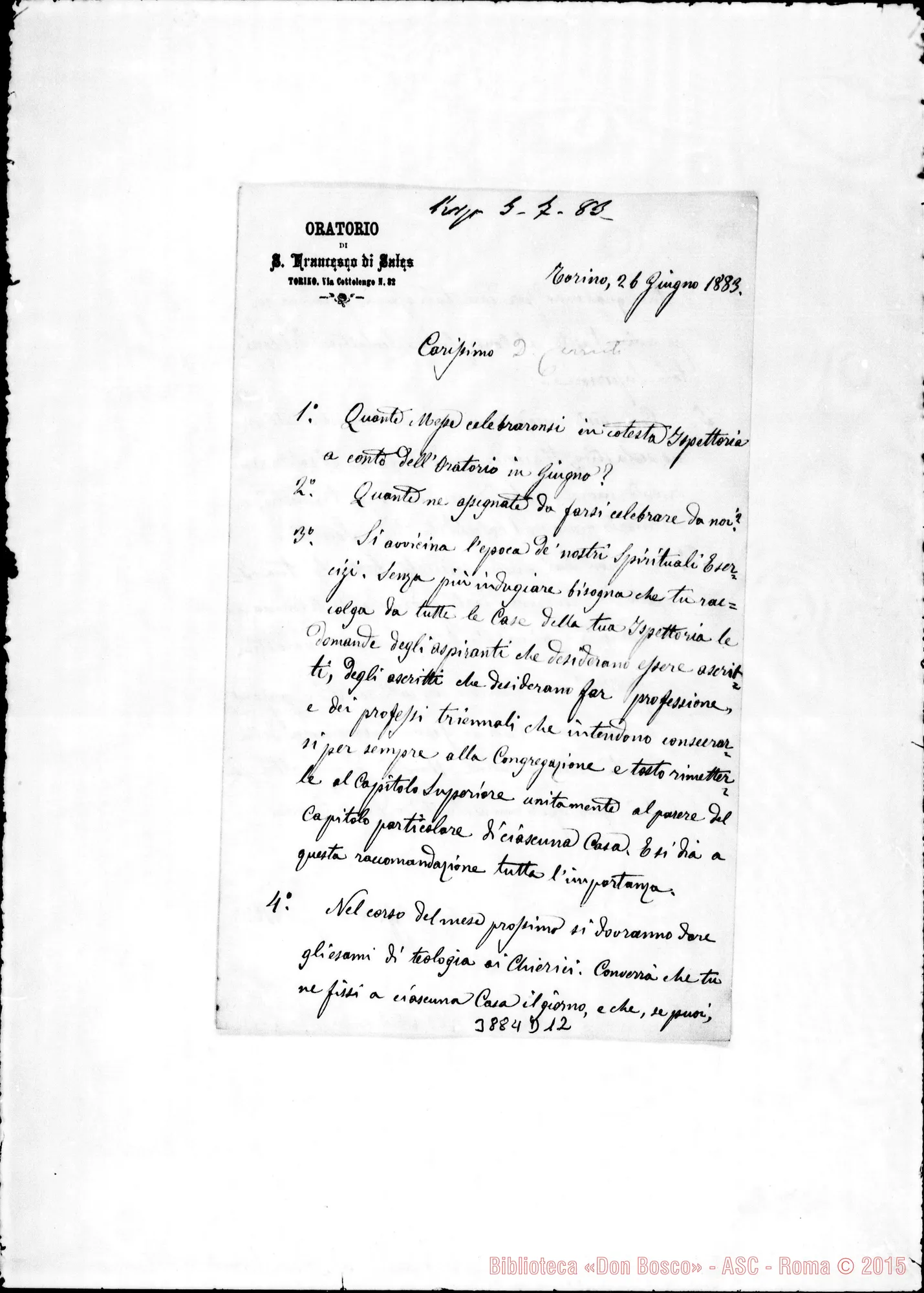 Fotogramma D 12 — « « Torino, 26-06-1883