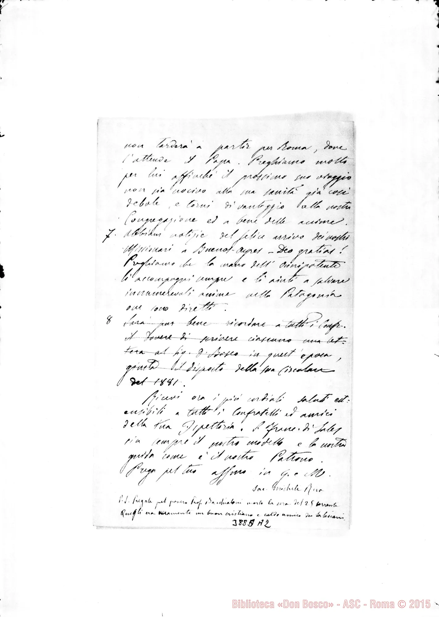 Fotogramma A 2 — « « Torino, 25-01-1884