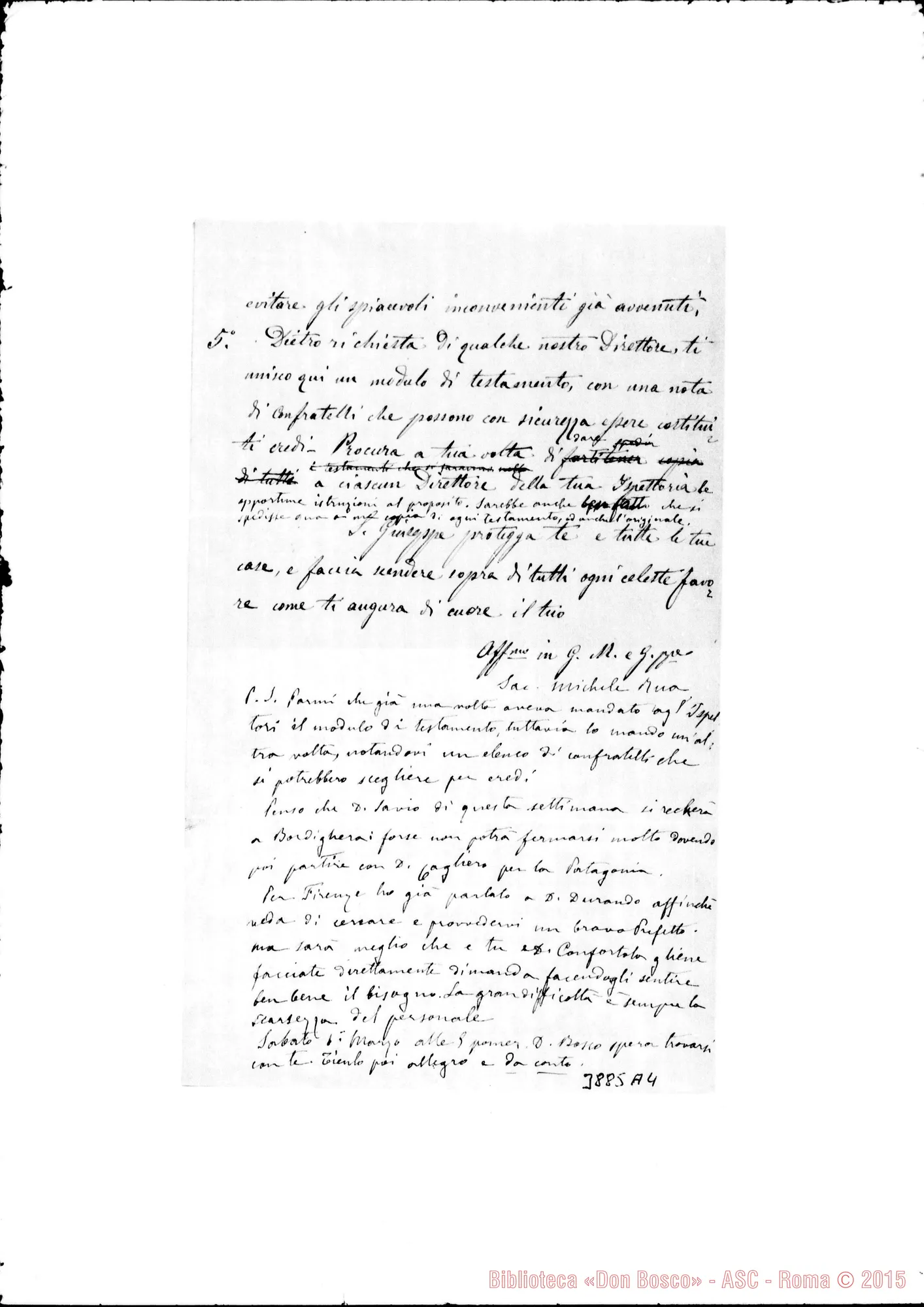 Fotogramma A 4 — « « Torino, 26-02-1884