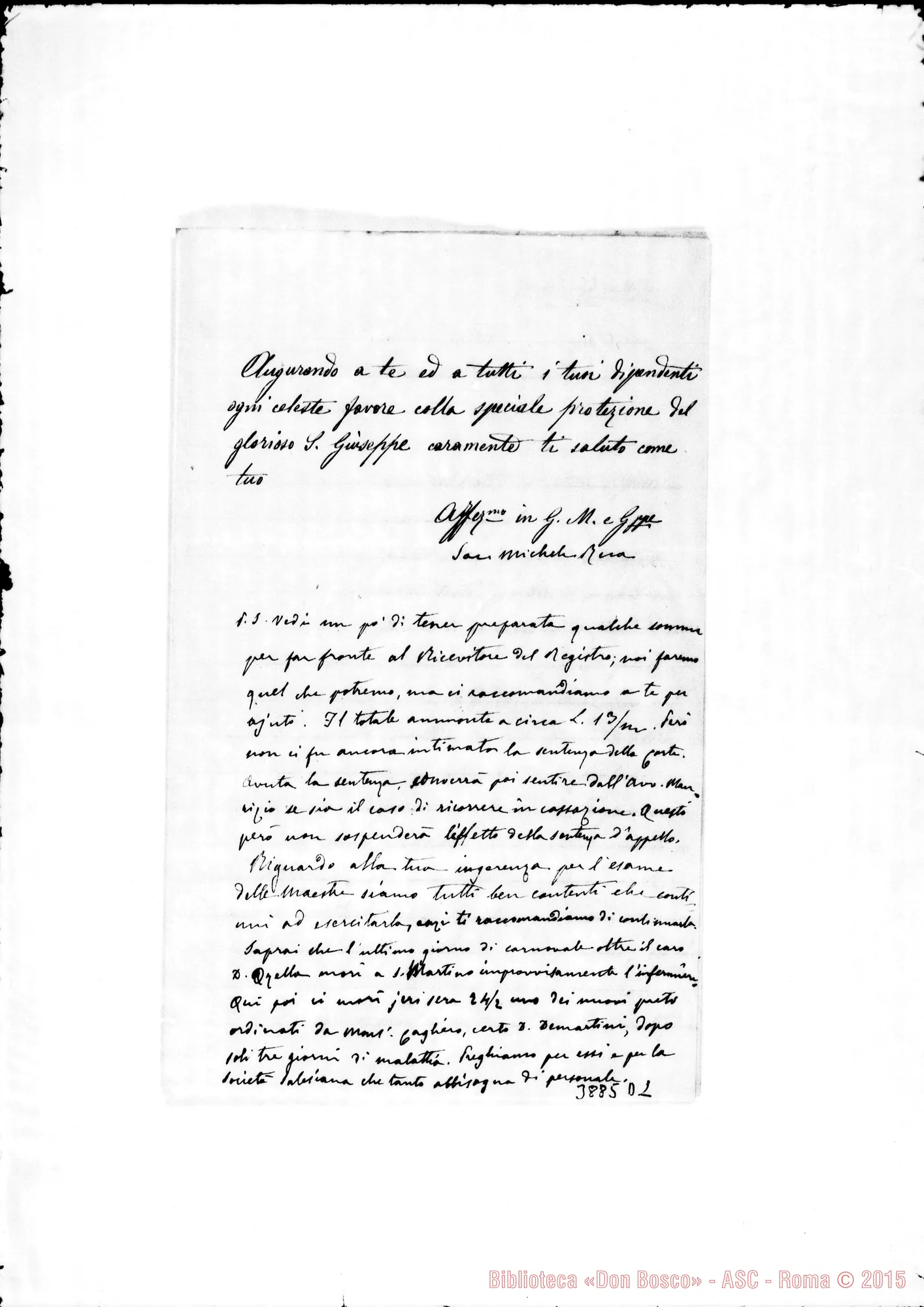 Fotogramma D 2 — « « Torino, 23-02-1885