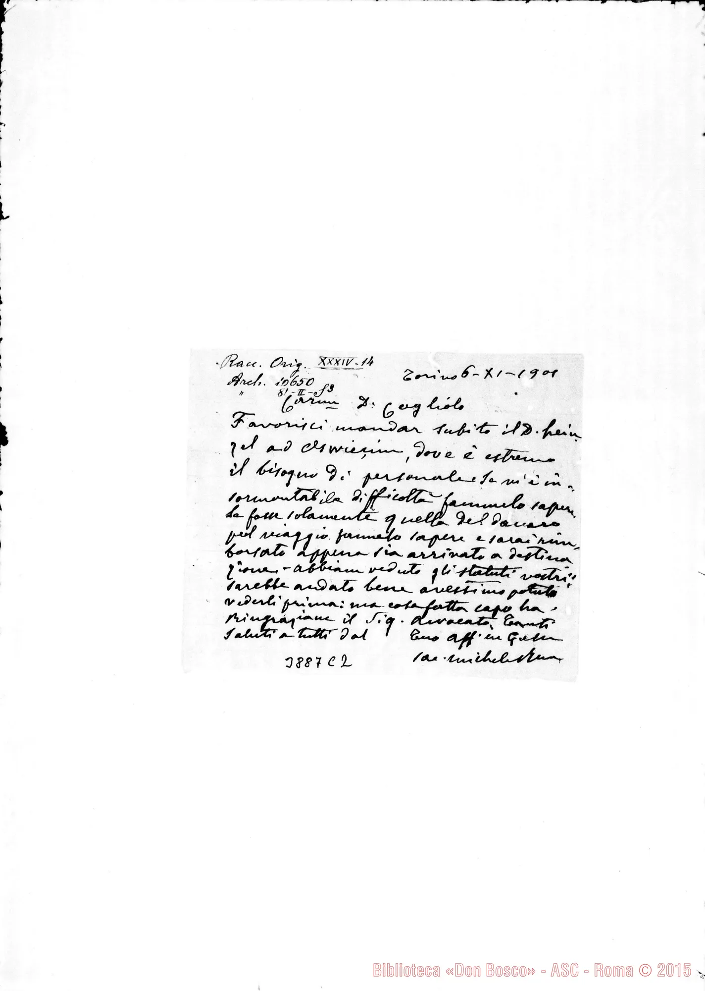 Fotogramma C 2 — « « Torino, 6-11-1901