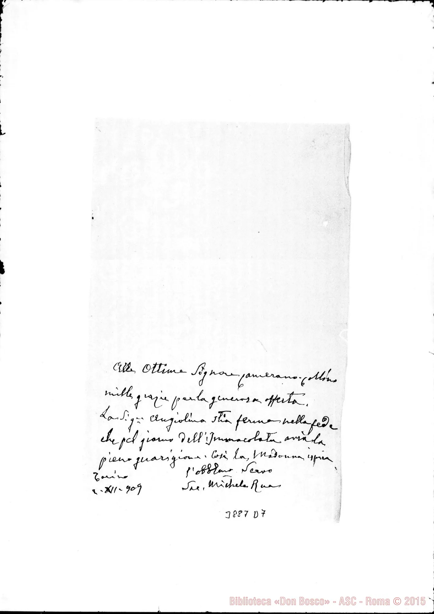 Fotogramma D 7 — « « Torino, 2-12-1909