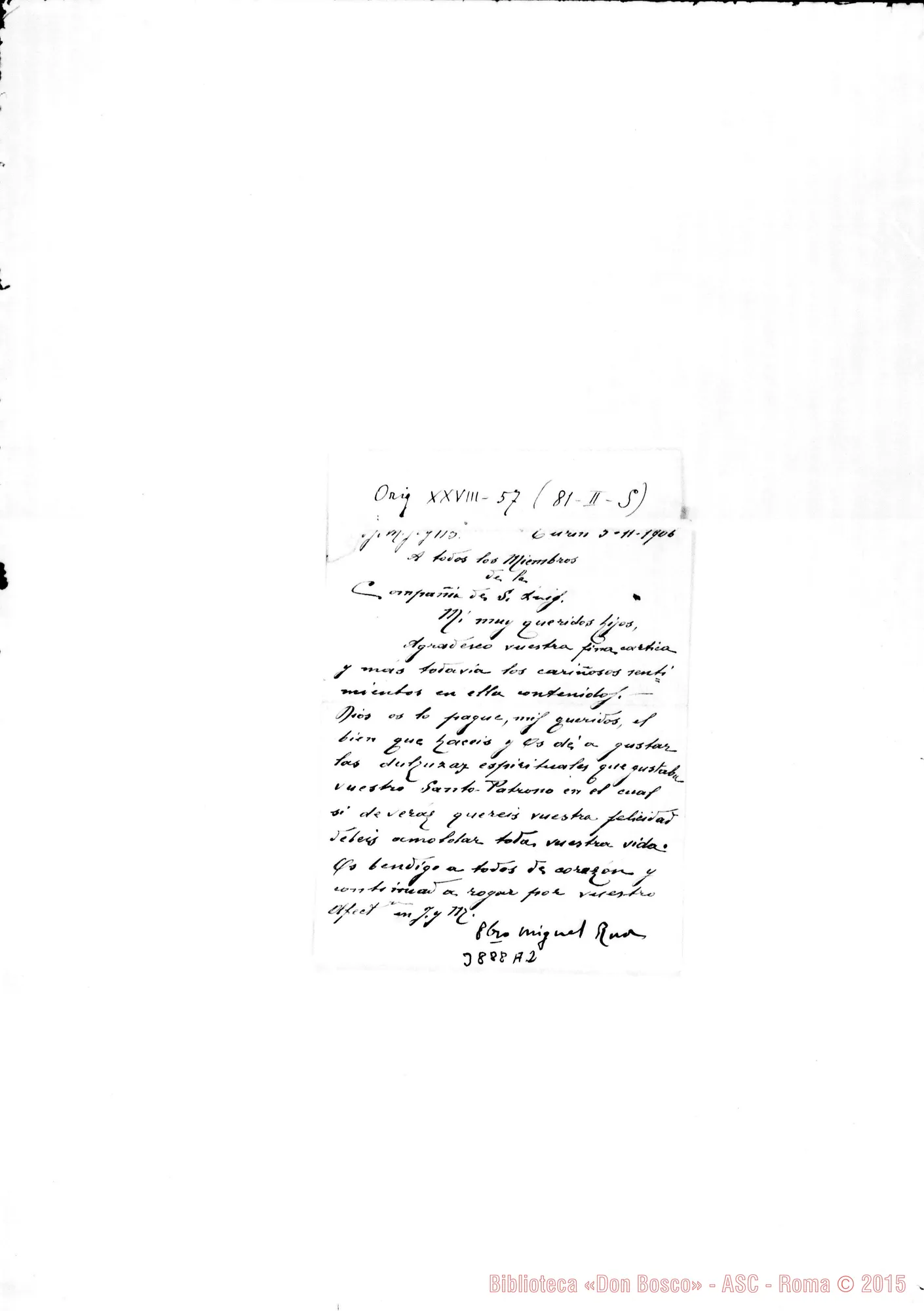 Fotogramma A 2 — San Luigi Torino, 5-11-1906