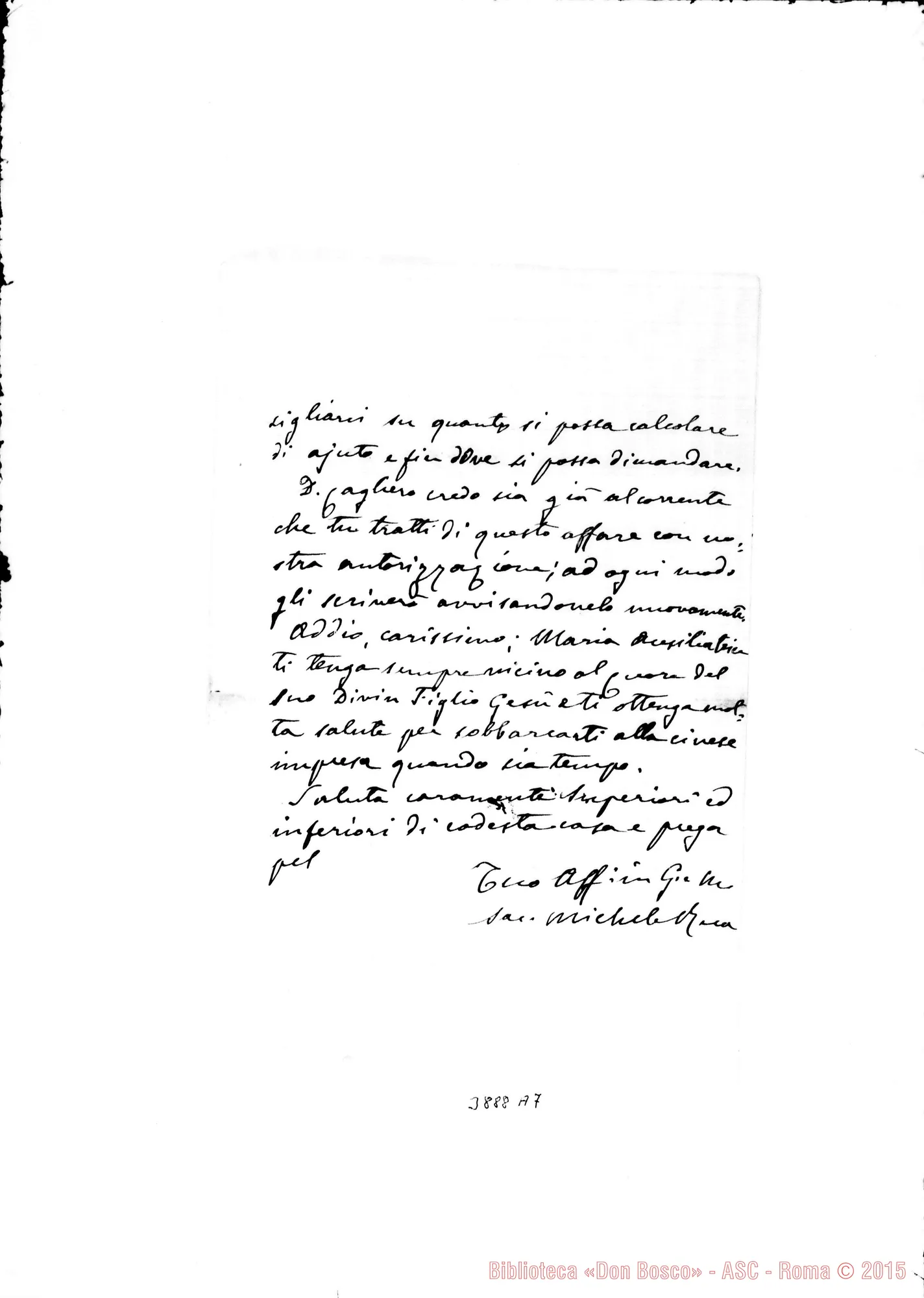 Fotogramma A 7 — Conelli Arturo, SDB Anvers, 14-05-1890