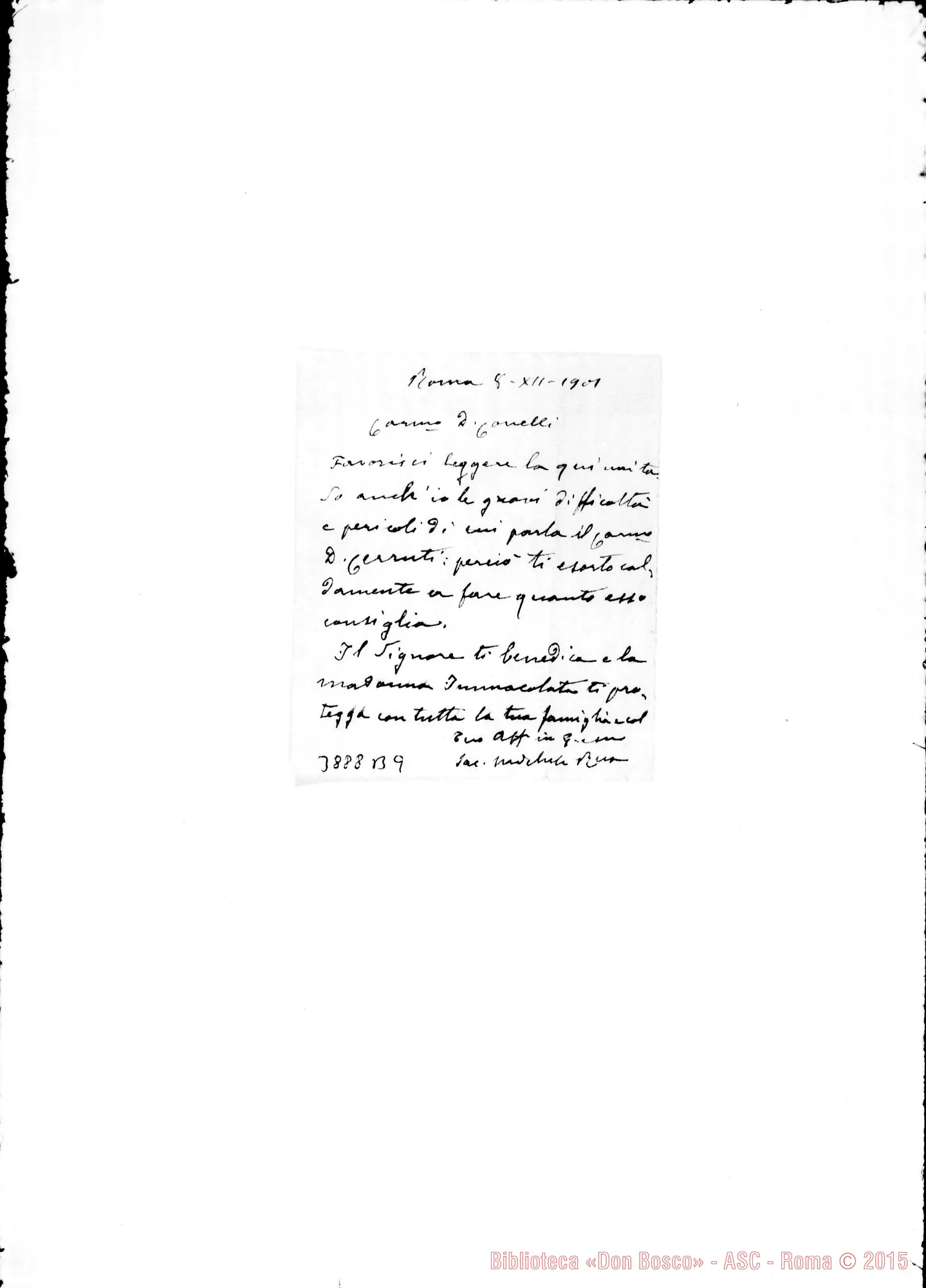 Fotogramma B 9 — « « Rom3i 8-12-1901
