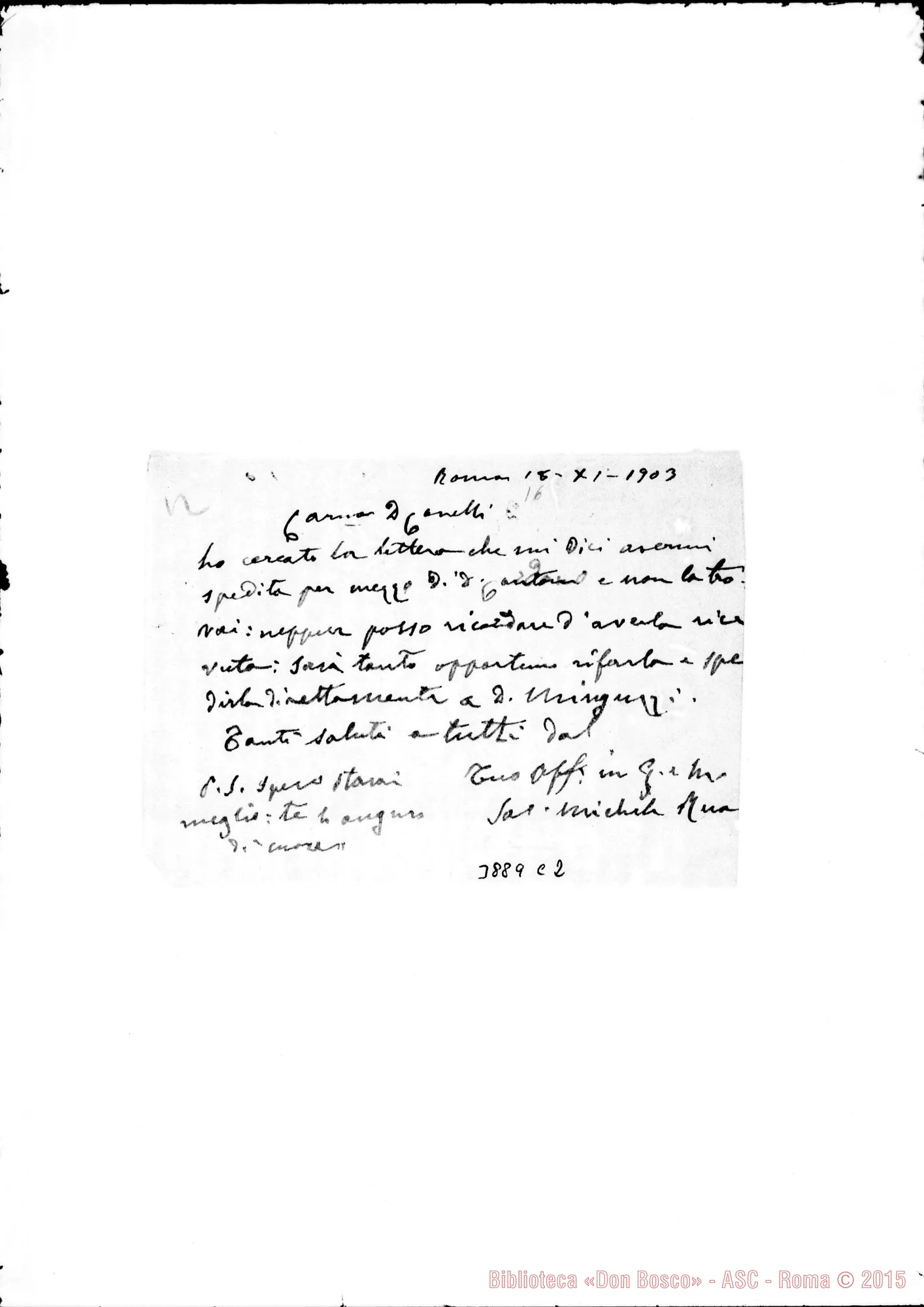 Fotogramma C 2 — « Romat 16.n_1903