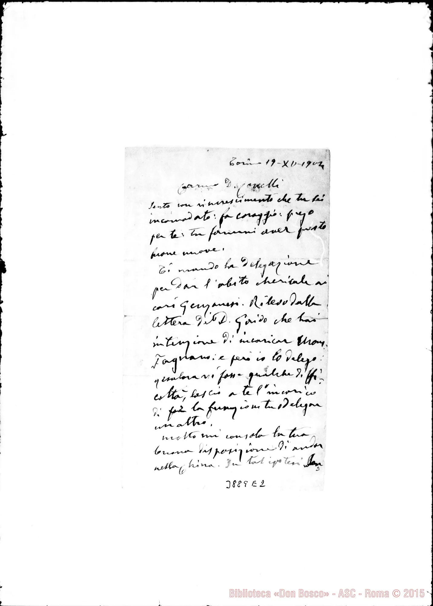 Fotogramma E 2 — « « Torino, 19-12-1904