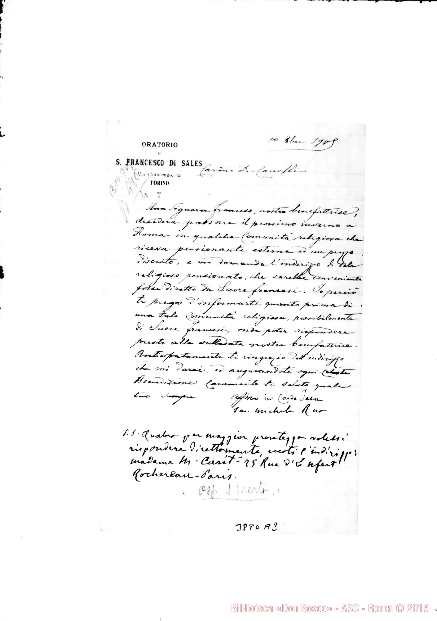 Fotogramma A 2 — « Torino, 10-10-1905
