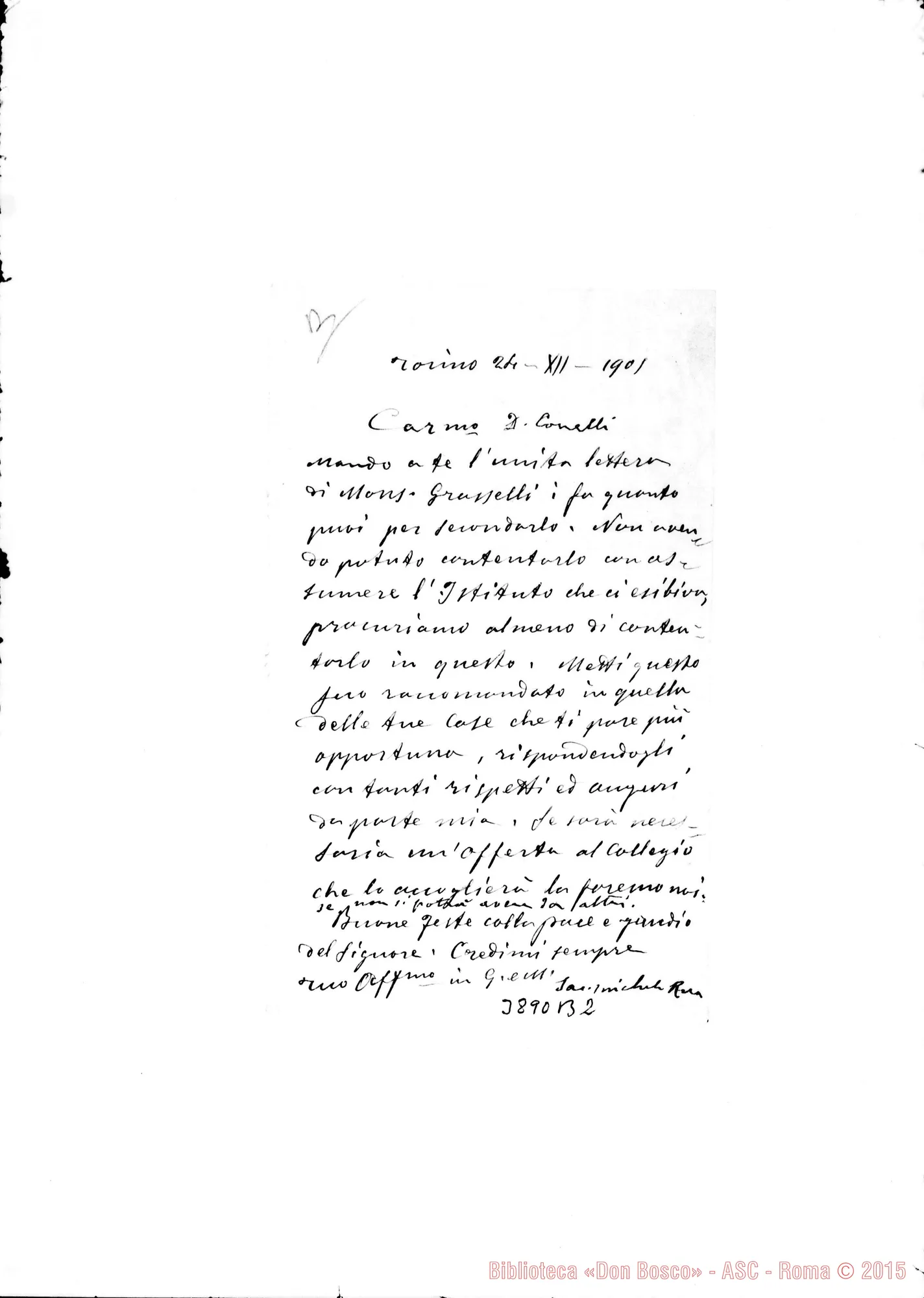 Fotogramma B 2 — « Torino, 24-12-1905