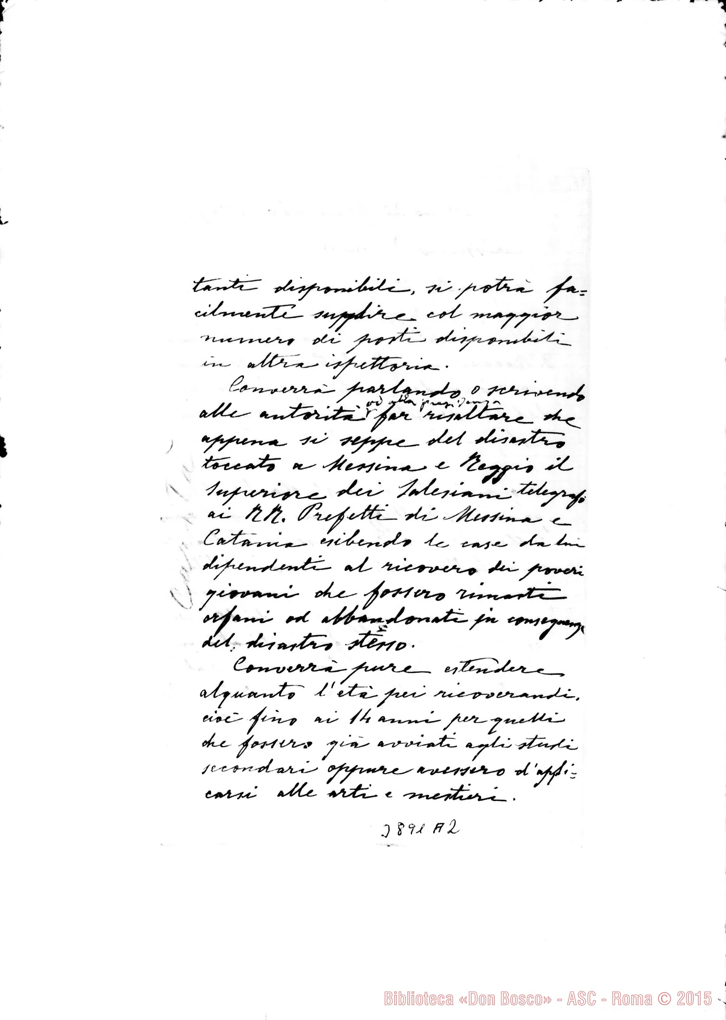 Fotogramma A 2 — « « Torino, 22-01-1909