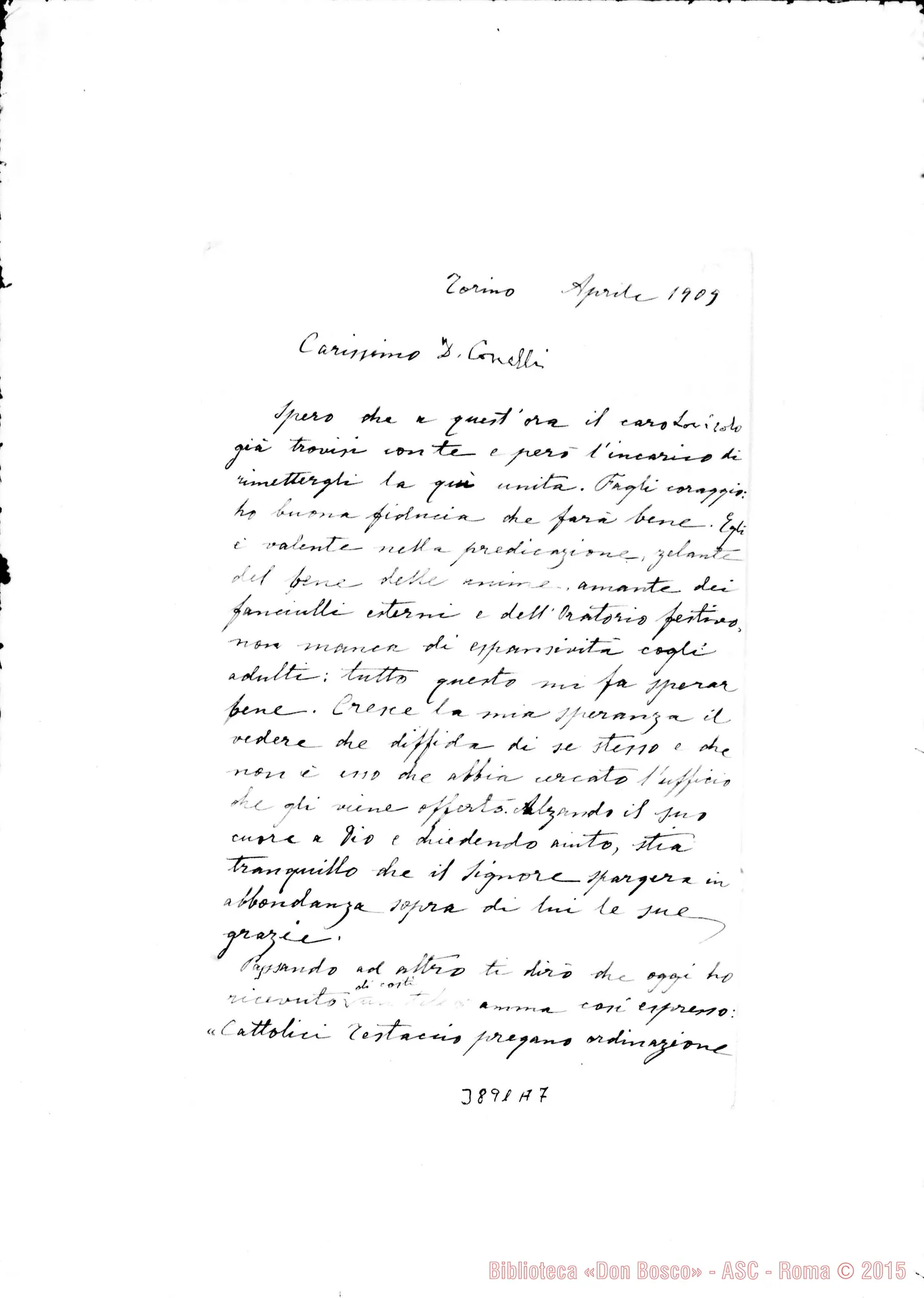 Fotogramma A 7 — « « Torino, 04-1909