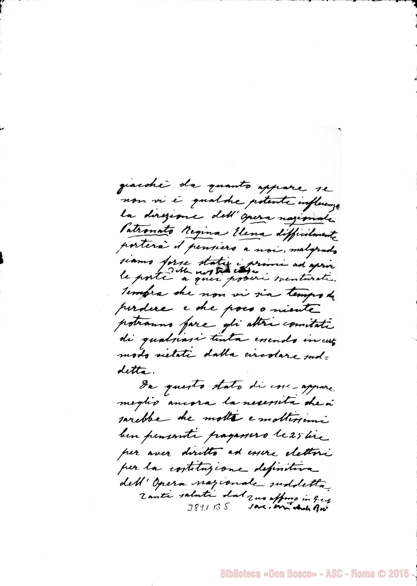 Fotogramma B 5 — « « Torino, 19-12-1909