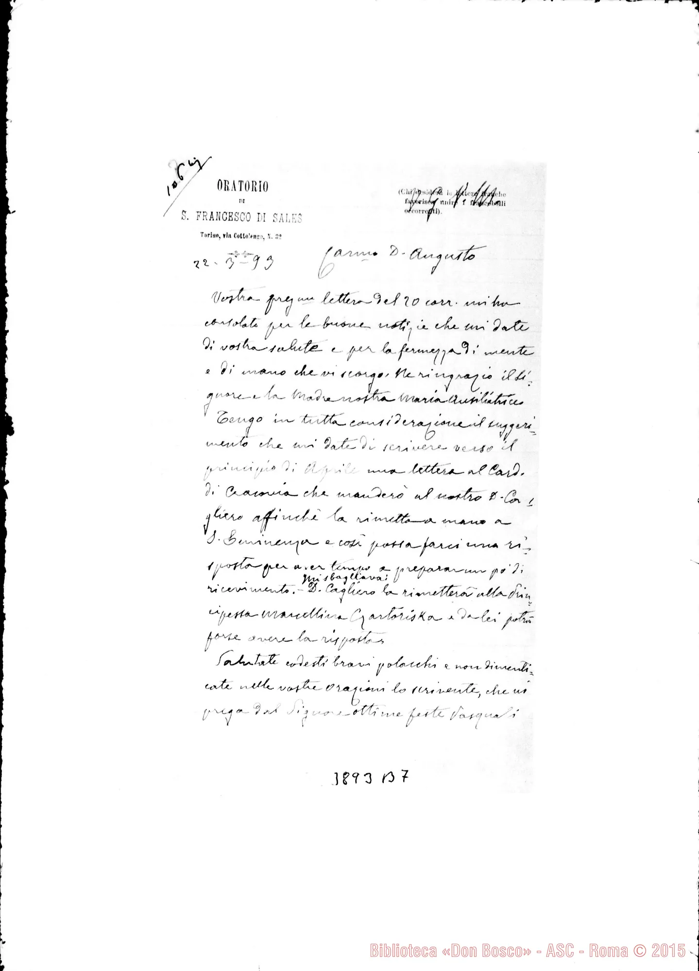 Fotogramma B 7 — « « Torino, 22-03-1893