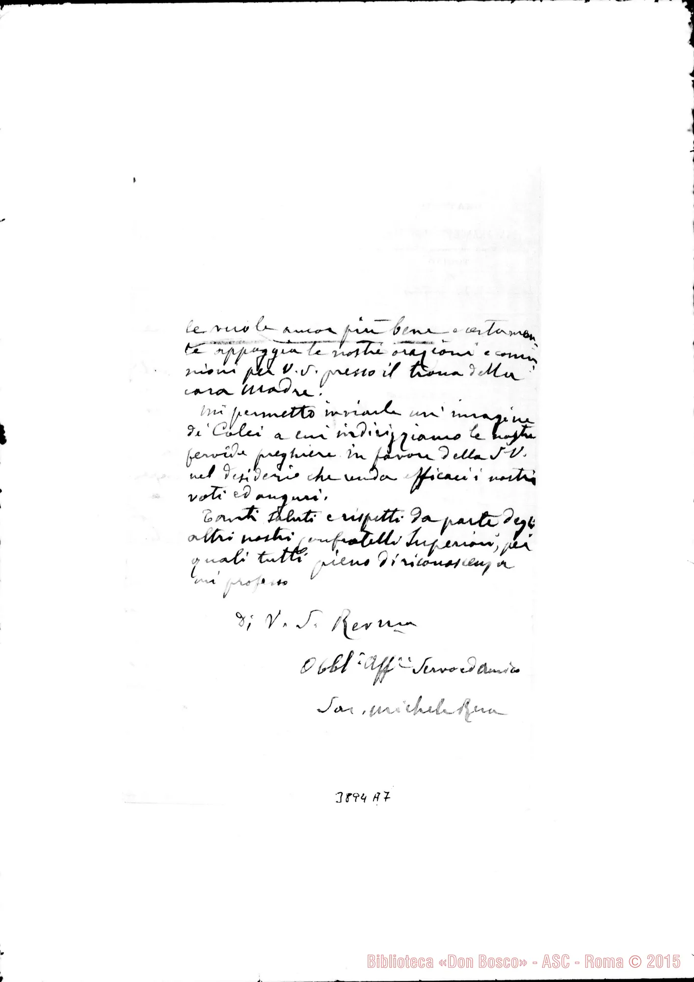Fotogramma A 7 — Delle Piane Giovanni, sac. Torino, 3-11-1904