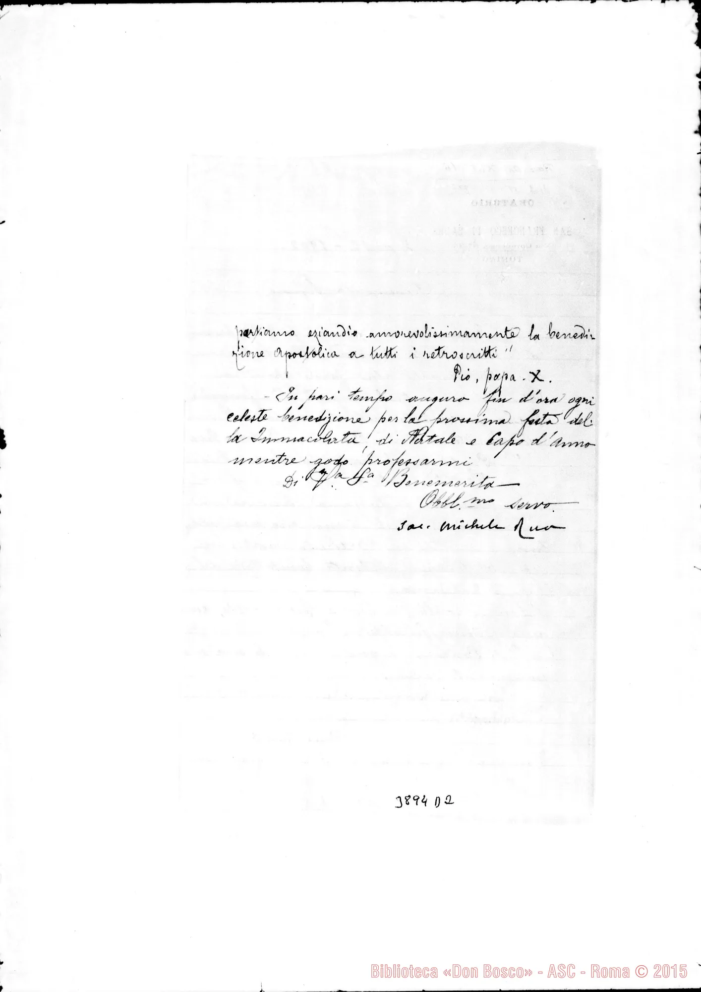 Fotogramma D 2 — « « « Torino, 2-12-1902