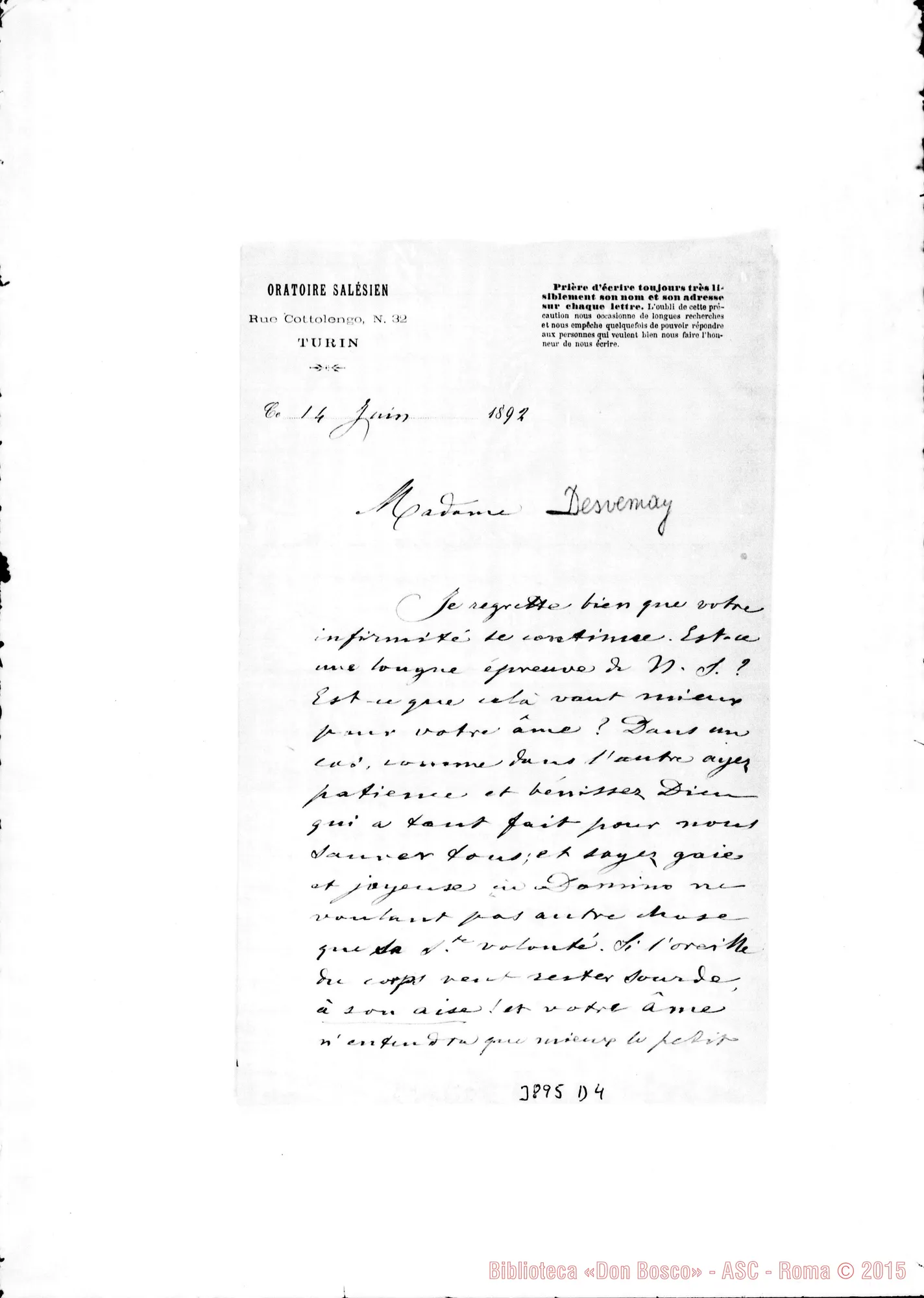Fotogramma D 4 — « « Torino, 14-06-1892