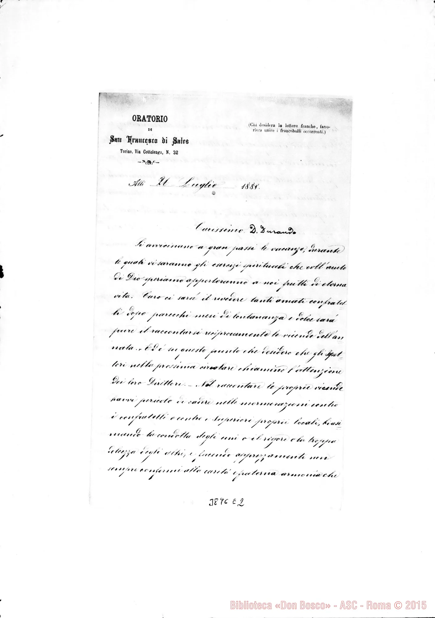 Fotogramma E 2 — « « Torino, 26-07-1888