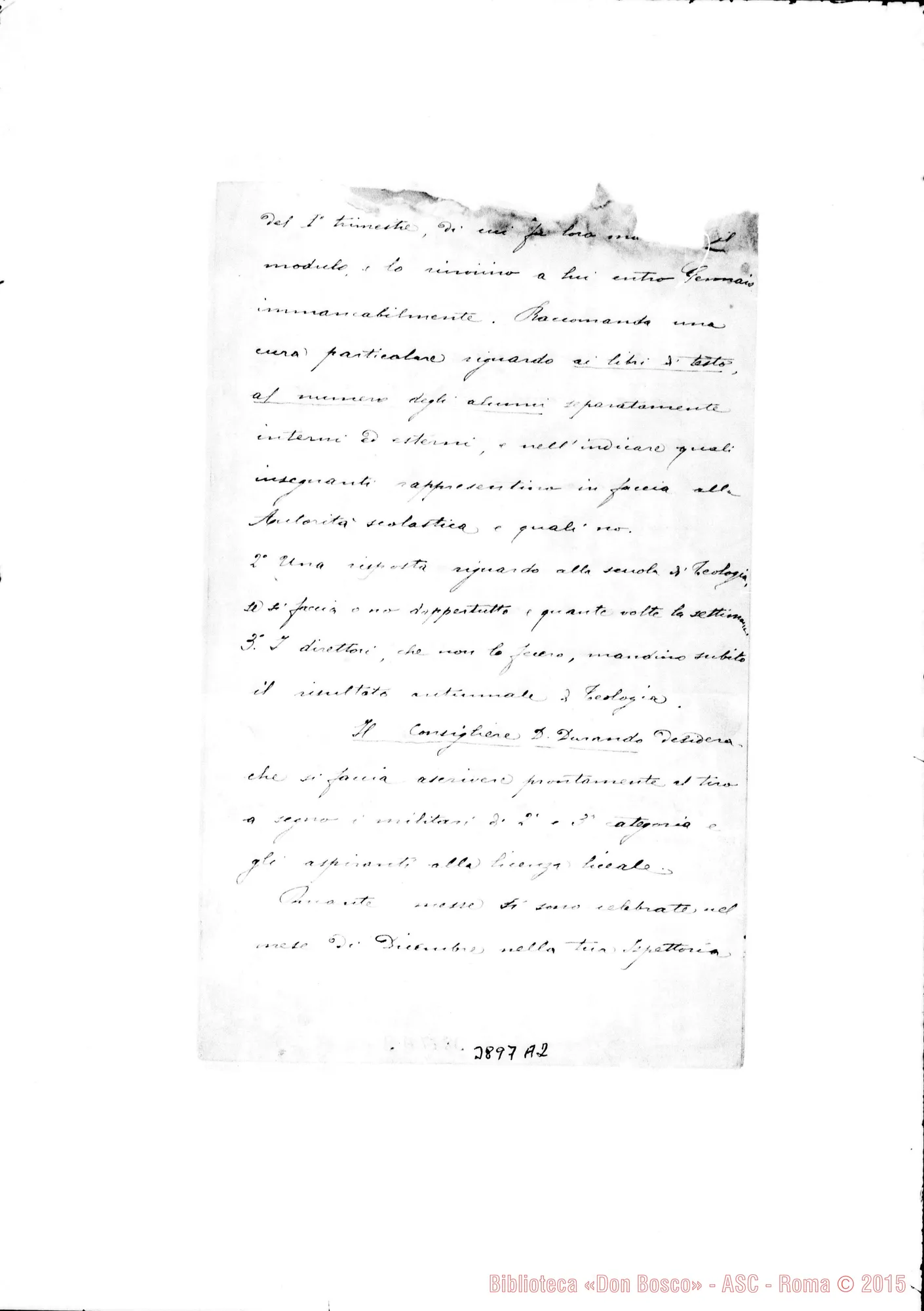 Fotogramma A 2 — « « Torino, 27-12-1888