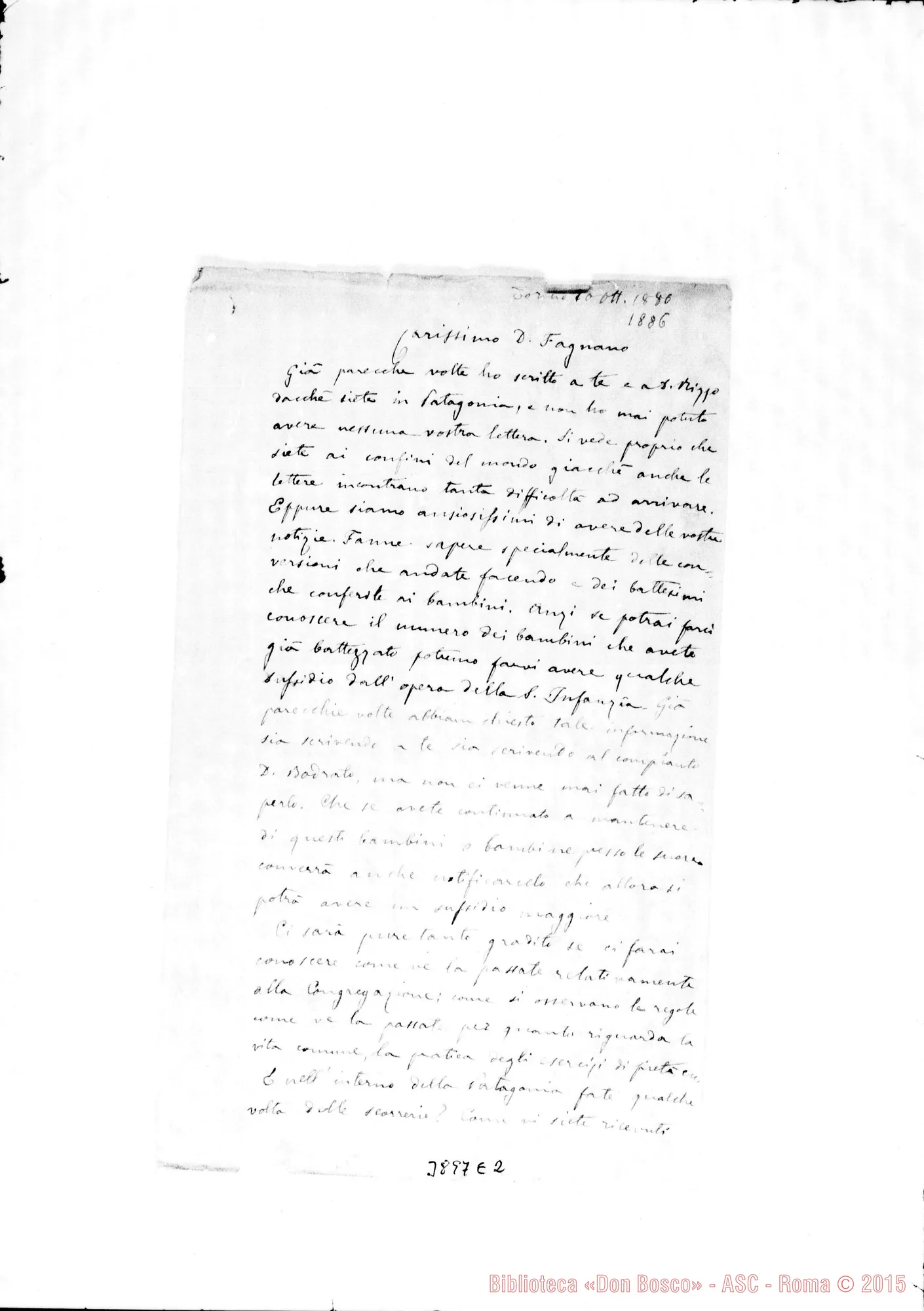 Fotogramma E 2 — « « Torino, 20-10-1886