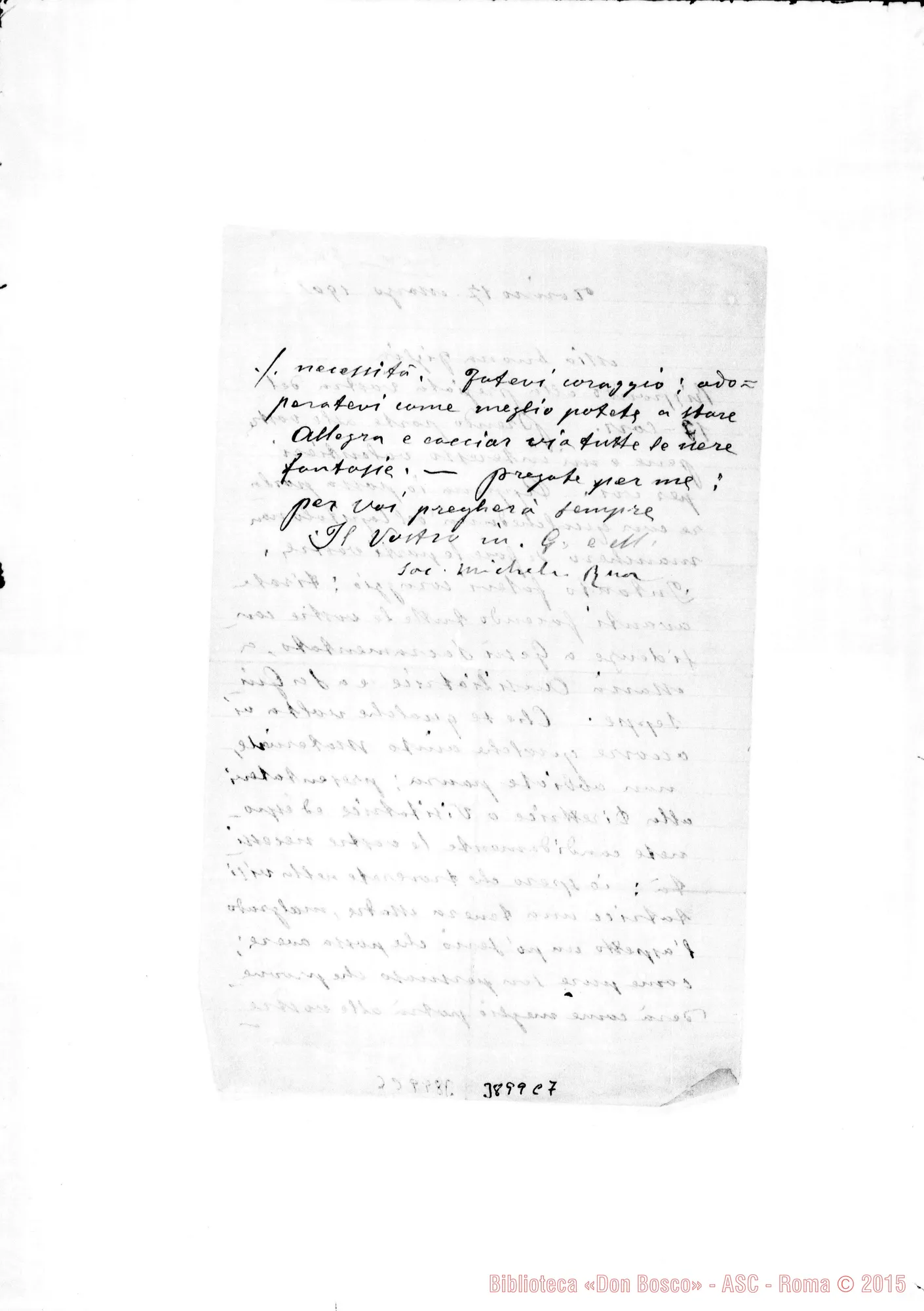 Fotogramma C 7 — Figlie di Maria Ausil. Torino, 17-03-1901