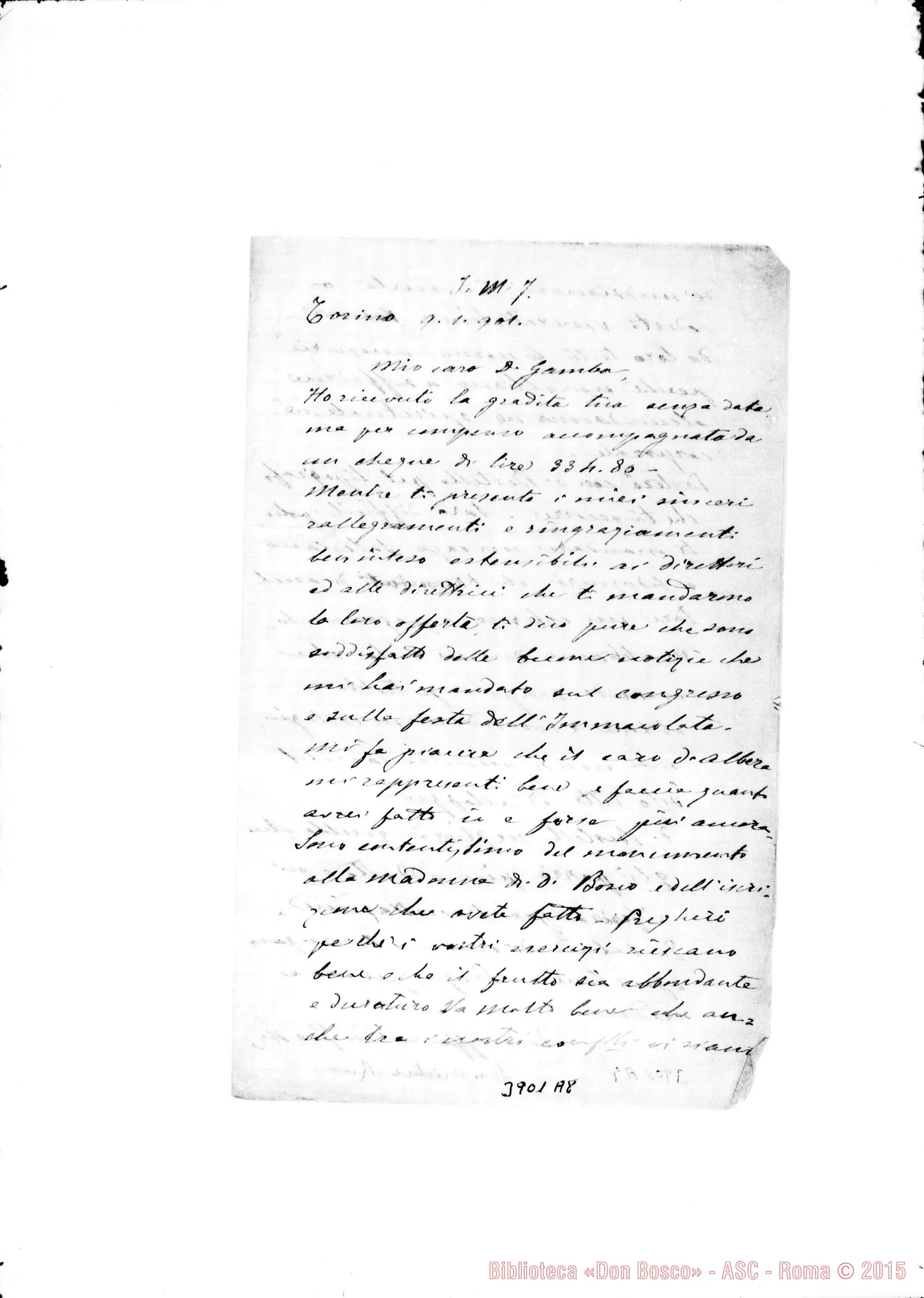 Fotogramma A 8 — « « Torino, 9-01-1901