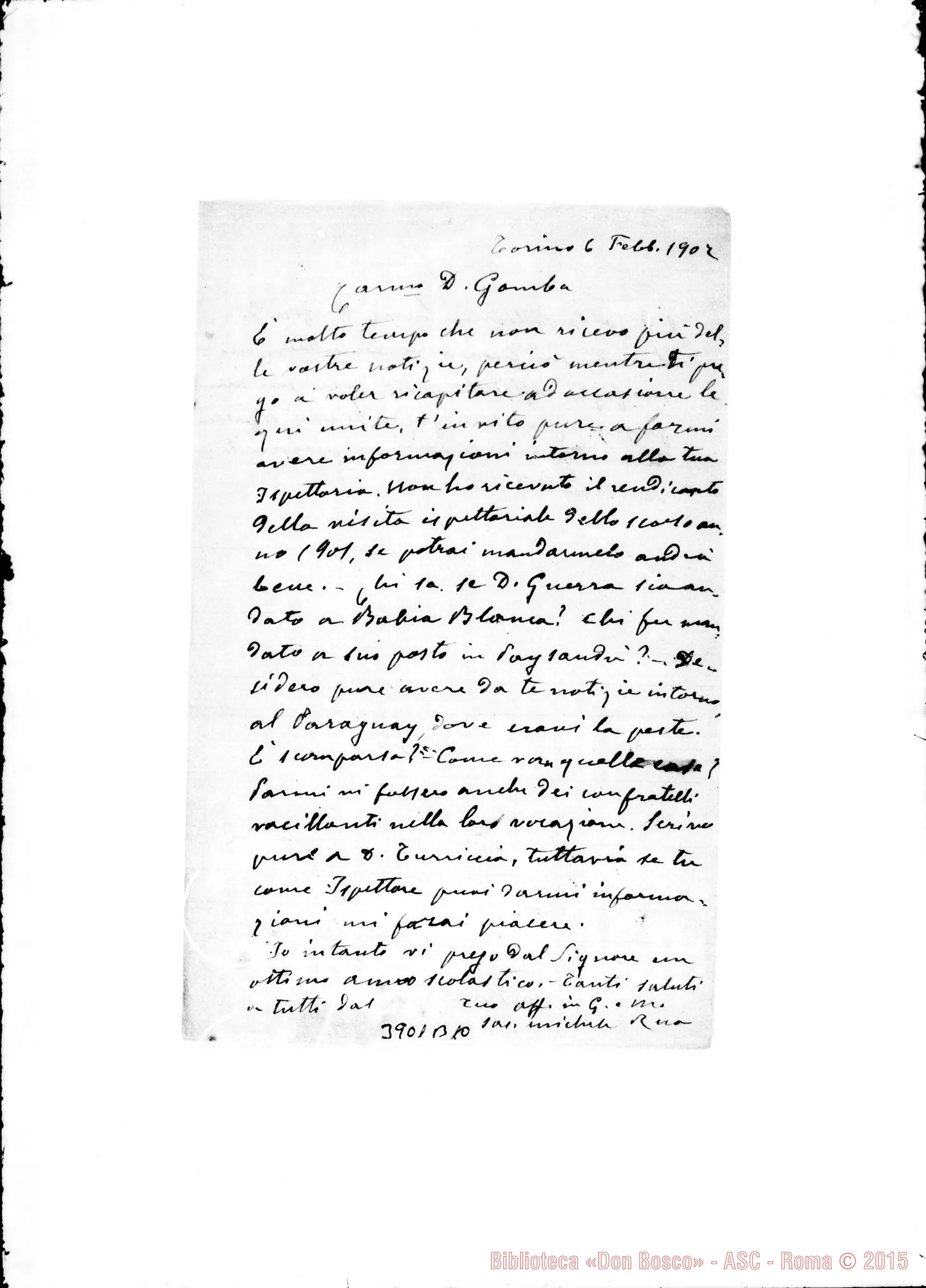 Fotogramma B 10 — « « Torino, 6-02-1902