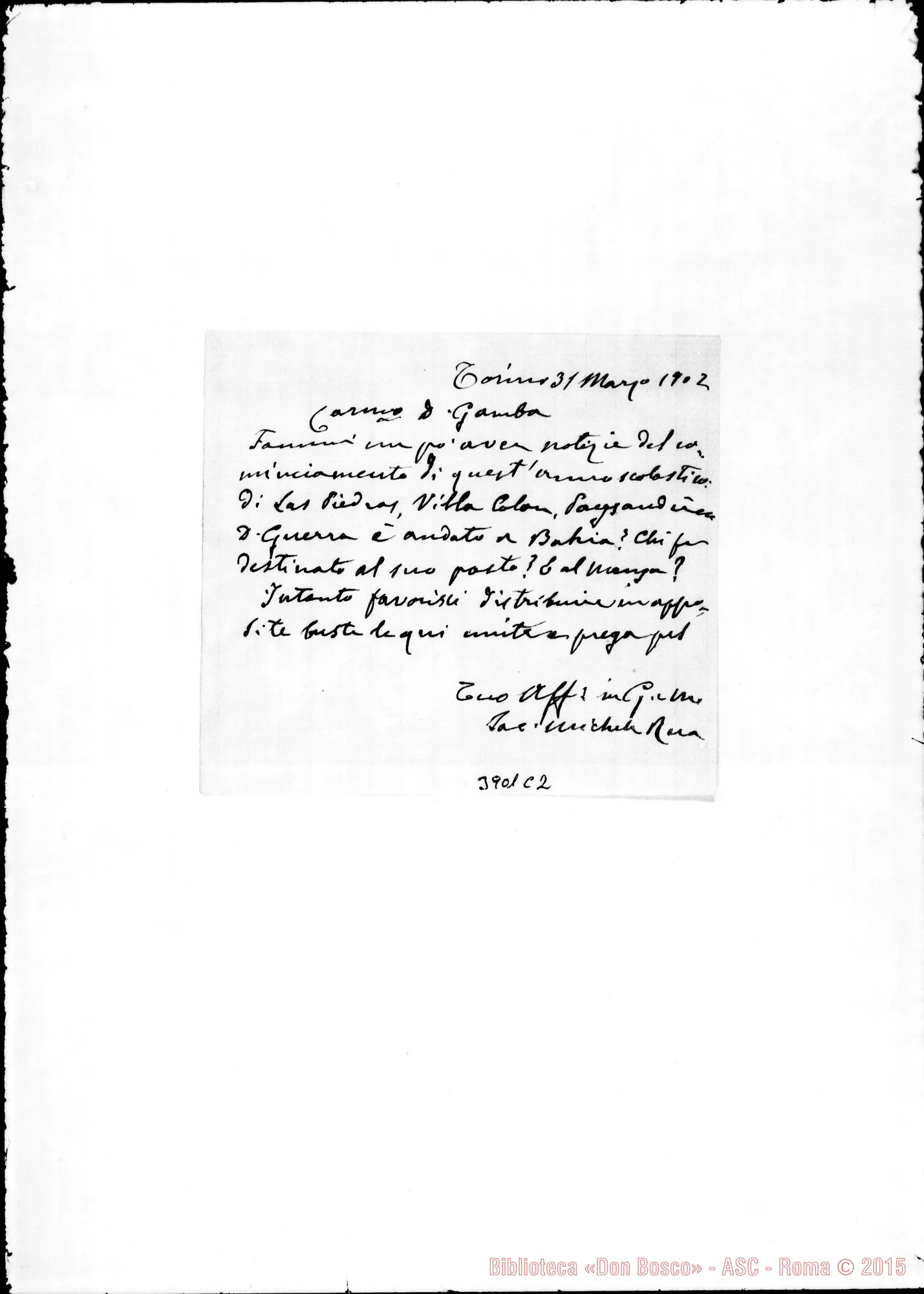 Fotogramma C 2 — « « Torino, 31-03-1902