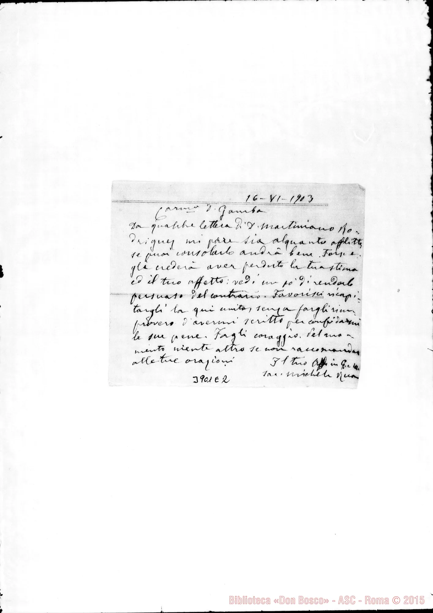 Fotogramma E 2 — « « Torino, 16-06-1903