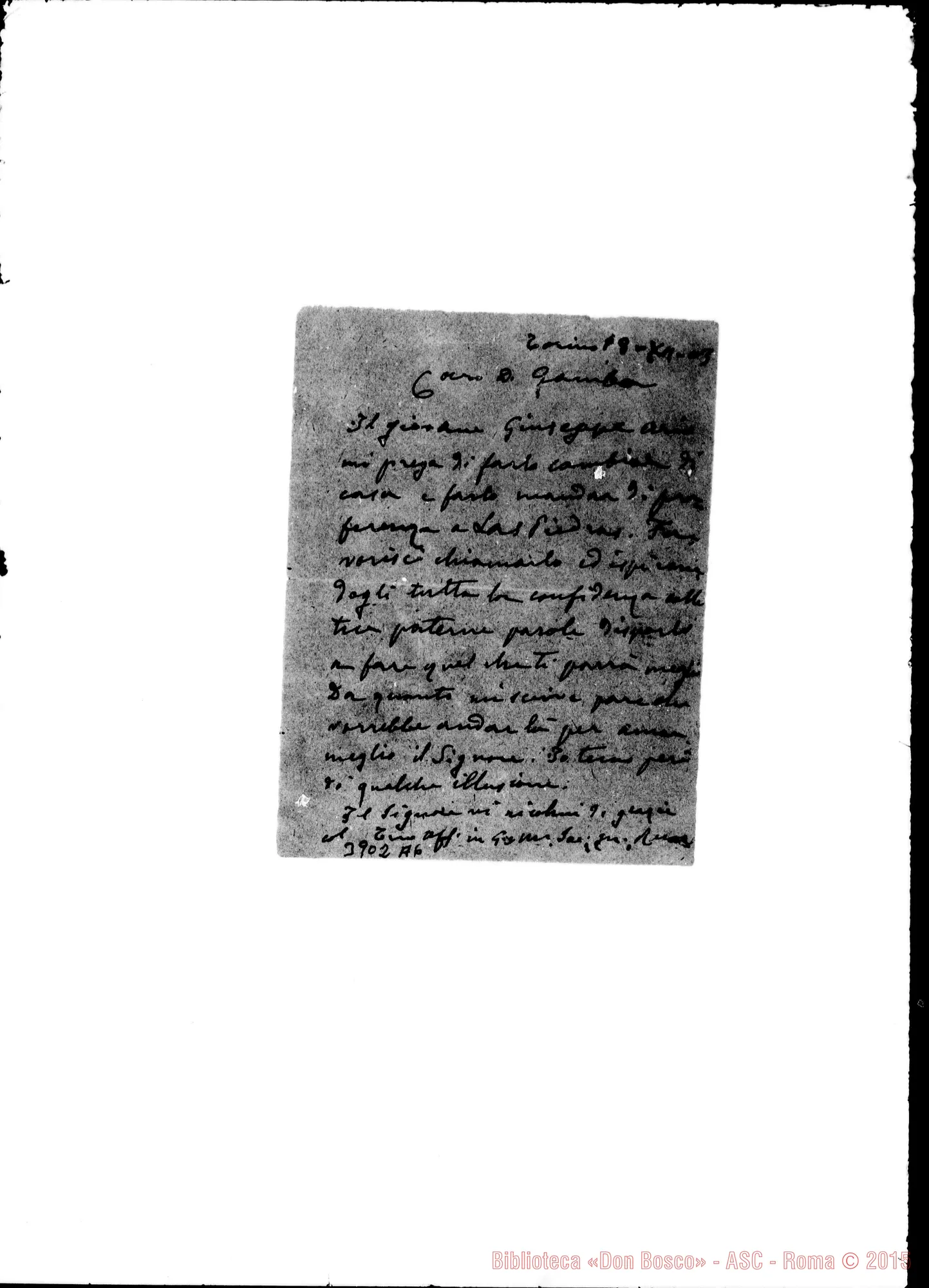 Fotogramma A 6 — « « Torino, 18-12-1903